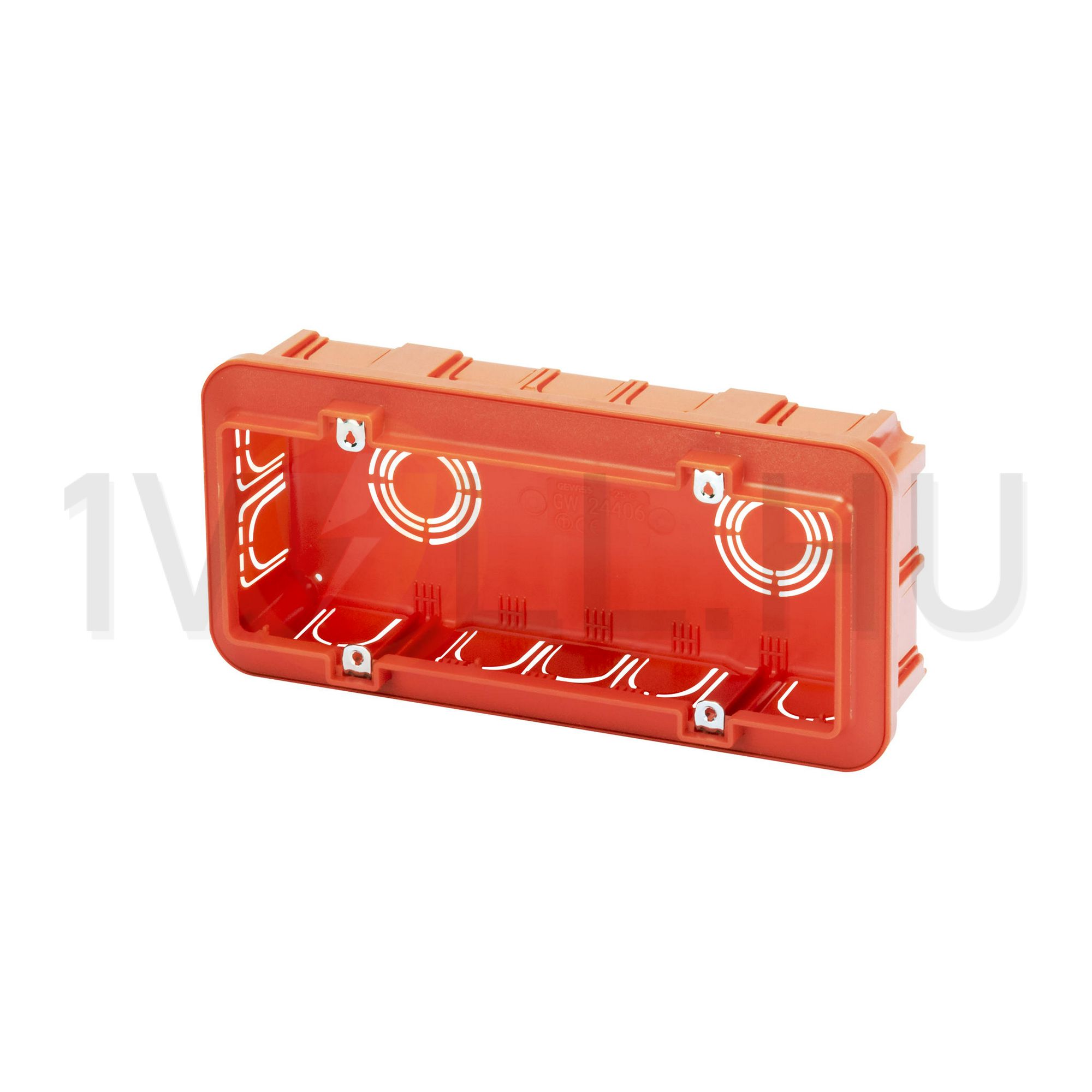 Süllyesztett szerelvénydoboz System/Chorus/Playbus-hoz (IT) 1-es System/Chorus/Playbus GEWISS - GW24406