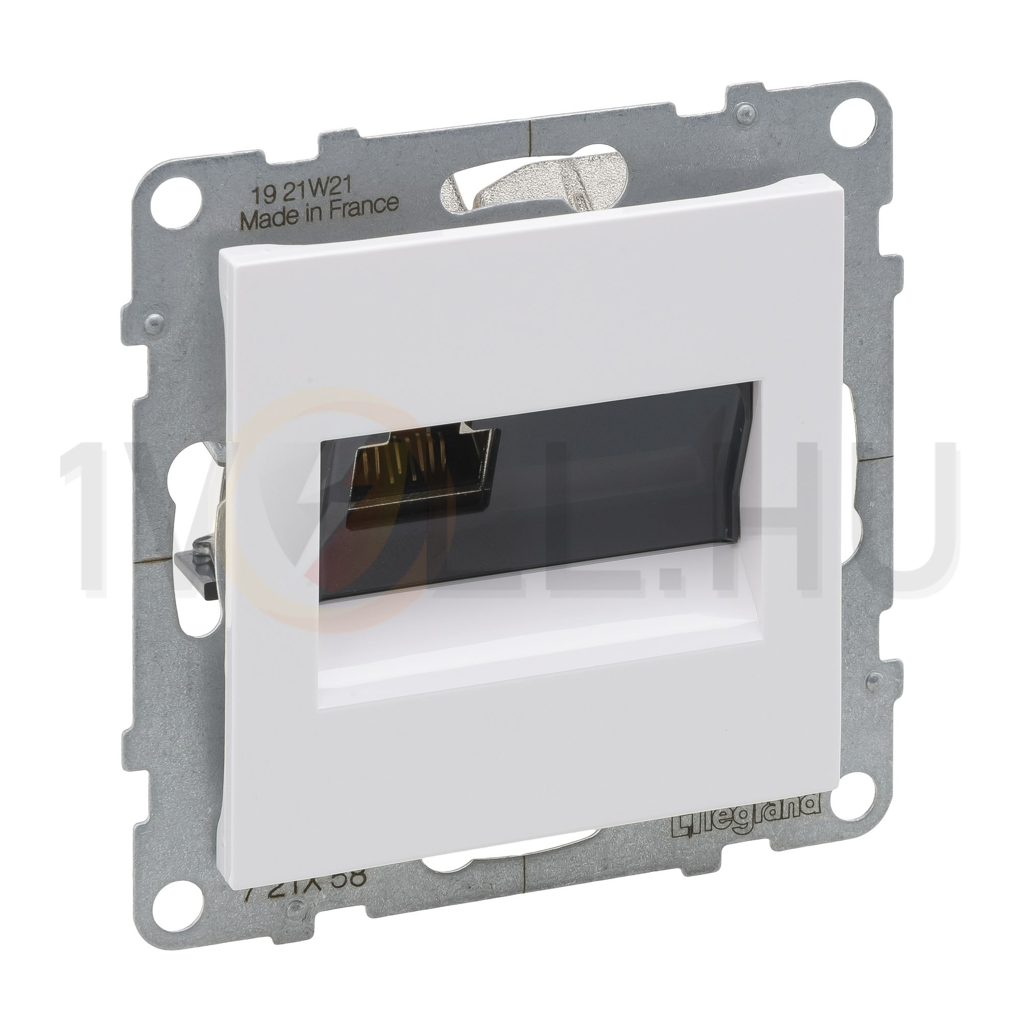 Suno adatcsatlakozó dugalj STP RJ45 8(8) Cat6A(IEC) fehér LEGRAND - 721158