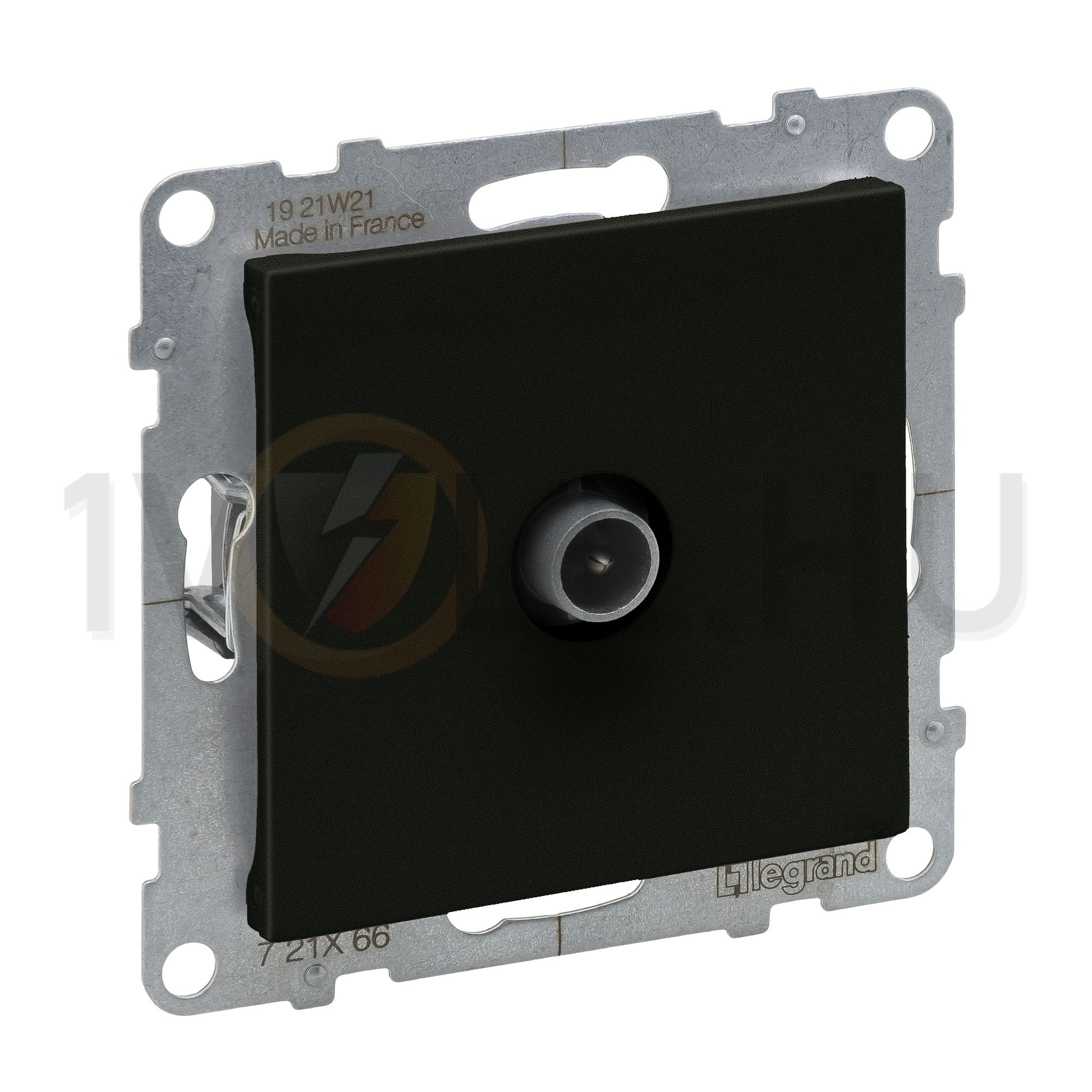 Suno TV 1-kimenet végzáró süllyesztett 10dB/860MHz fekete LEGRAND - 721466