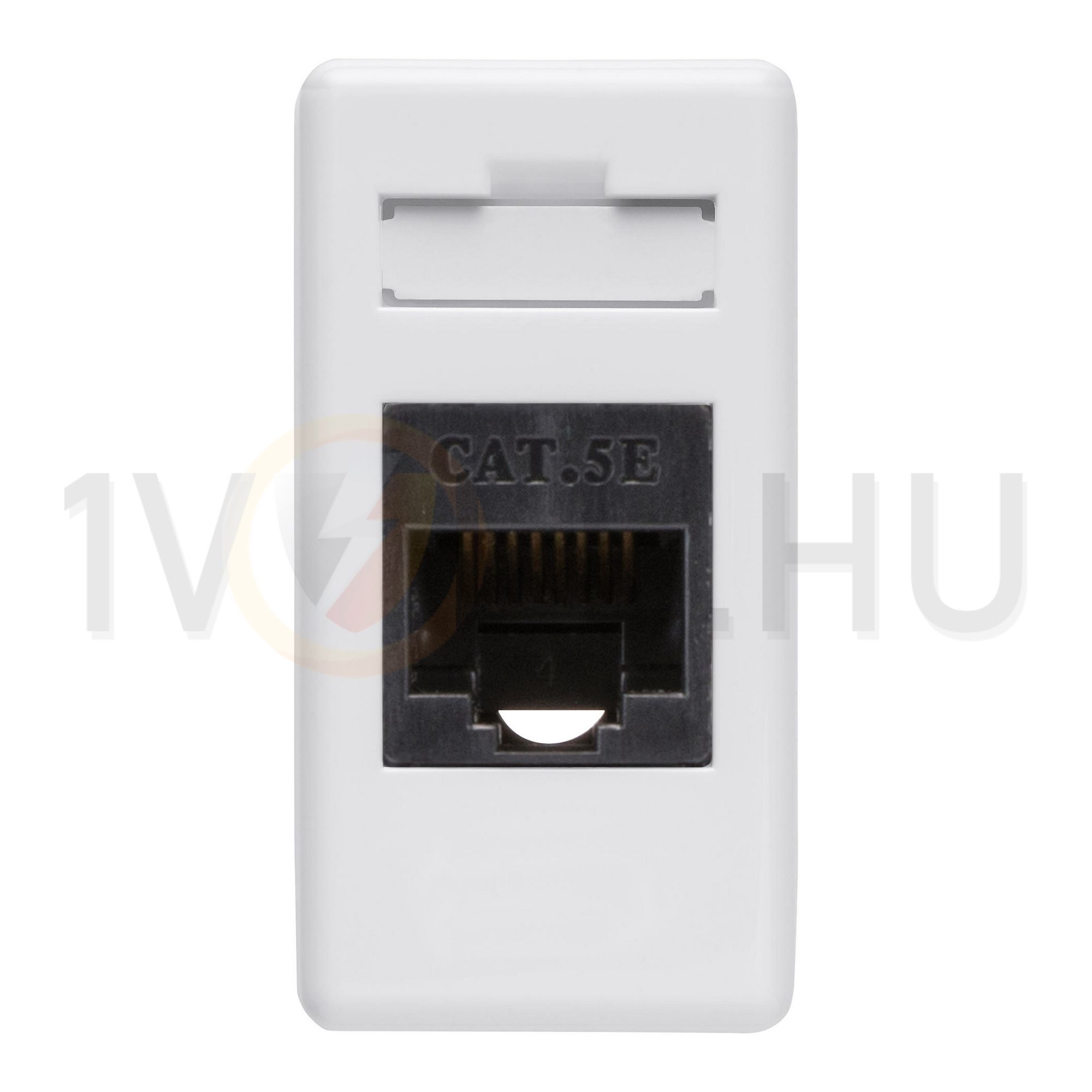 System adatcsatlakozó dugalj FTP 1M RJ45 8(8) Cat5e falonkívüli süllyesztett fehér GEWISS - GW20271