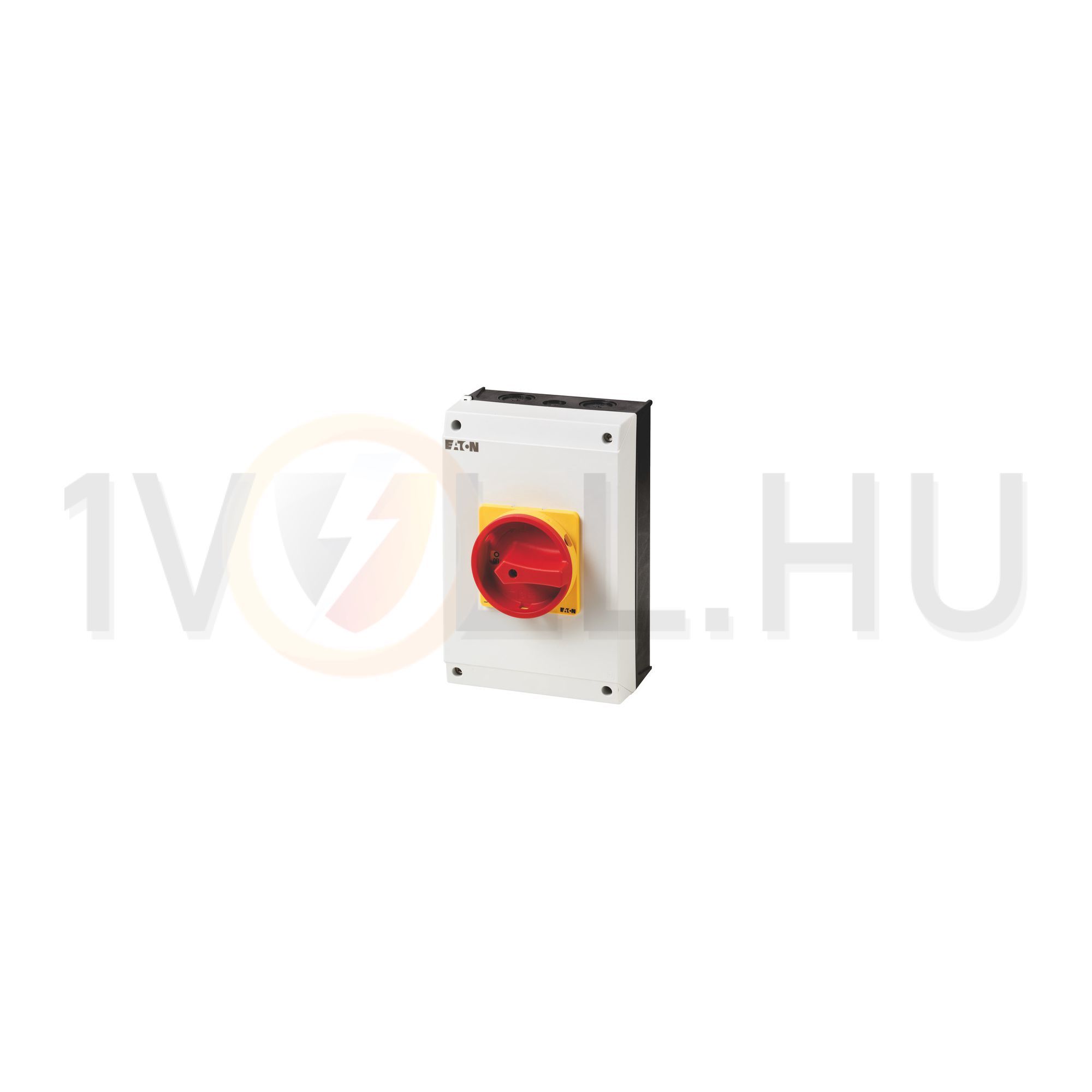 Szakaszoló fő- és vészkapcsoló 63A 3P 30kW/400VAC-3 ráépíthető tokozott P3-63/I4/SVB/HI11 EATON - 207348