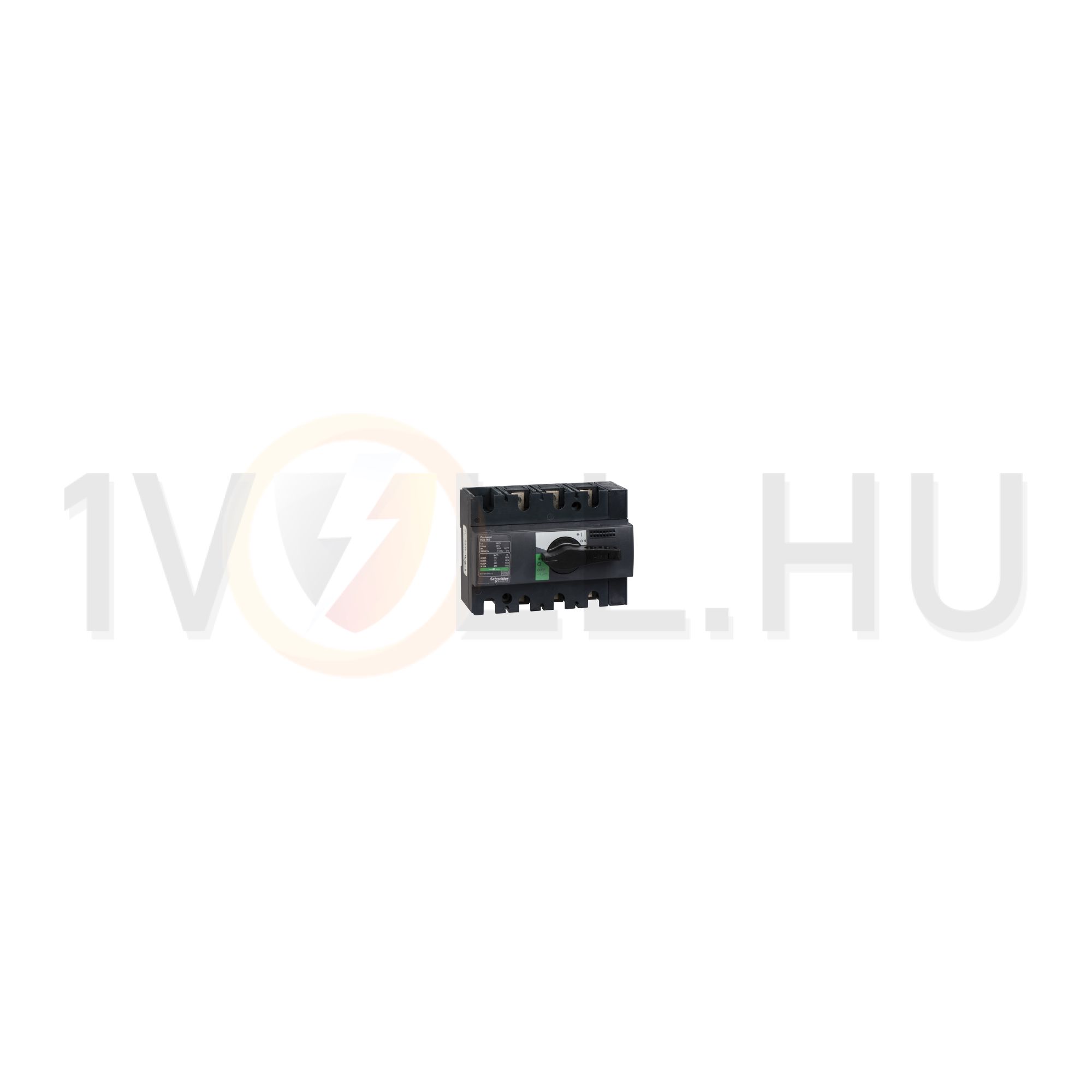 Szakaszoló főkapcsoló 160A 690V 3P ráépíthető beépíthető előlapi központos INS160160 Schneider - 28912