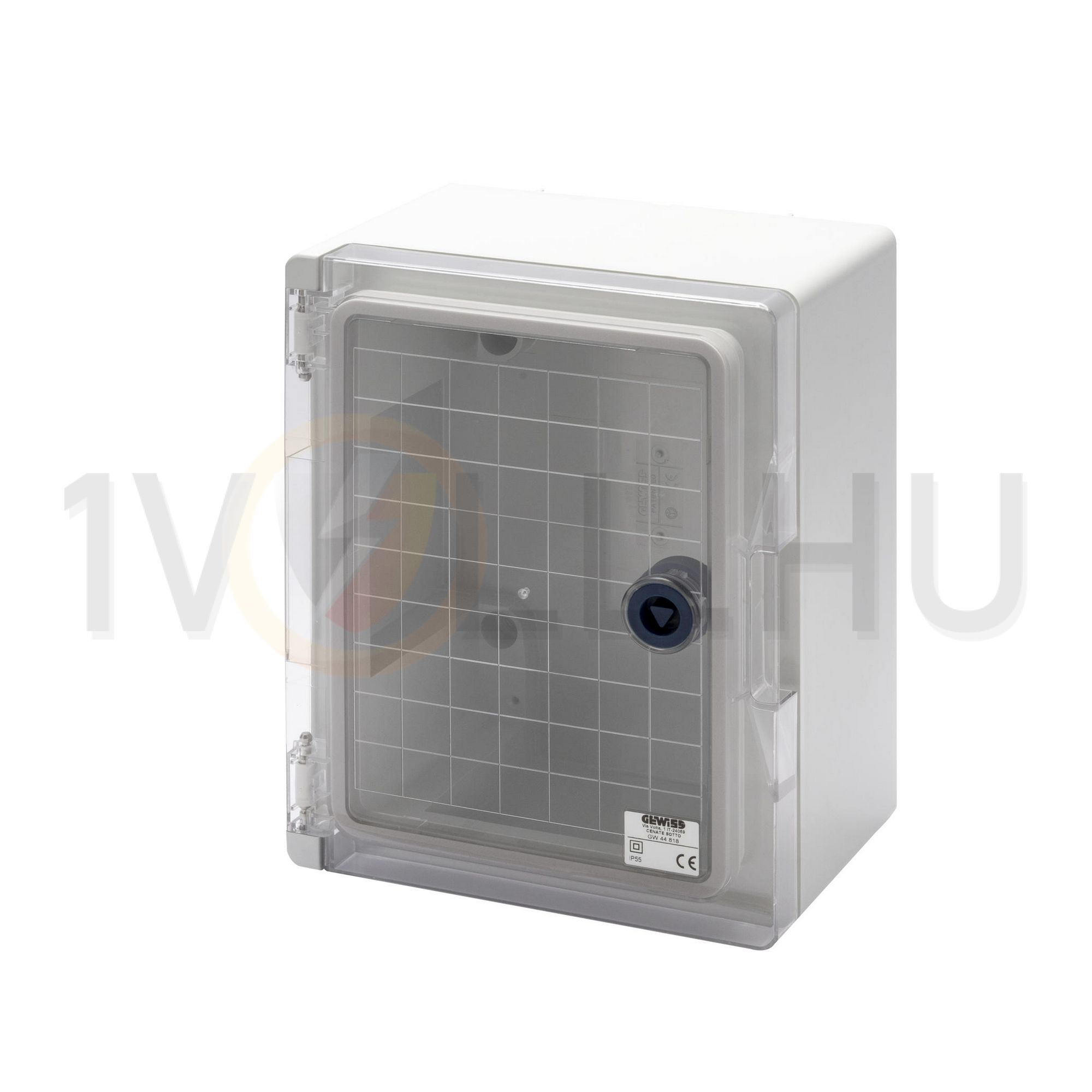 Szekrény fali szerelőlemez nélkül műanyag 316mm x 236mm x 135mm IP55 szürke 44CEP GEWISS - GW44819