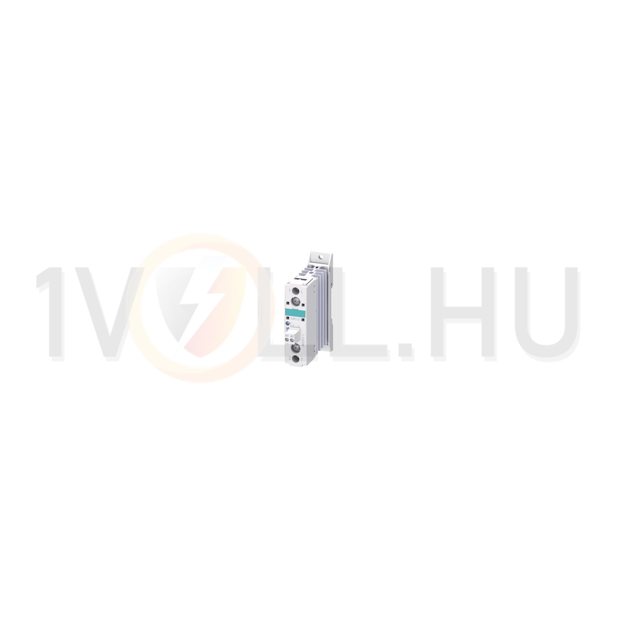 Szilárdtest kontaktor 1Z 15-24VDC csavaros 10.5A/AC-1/400V SIRIUS SIEMENS - 3RF2310-1AA04