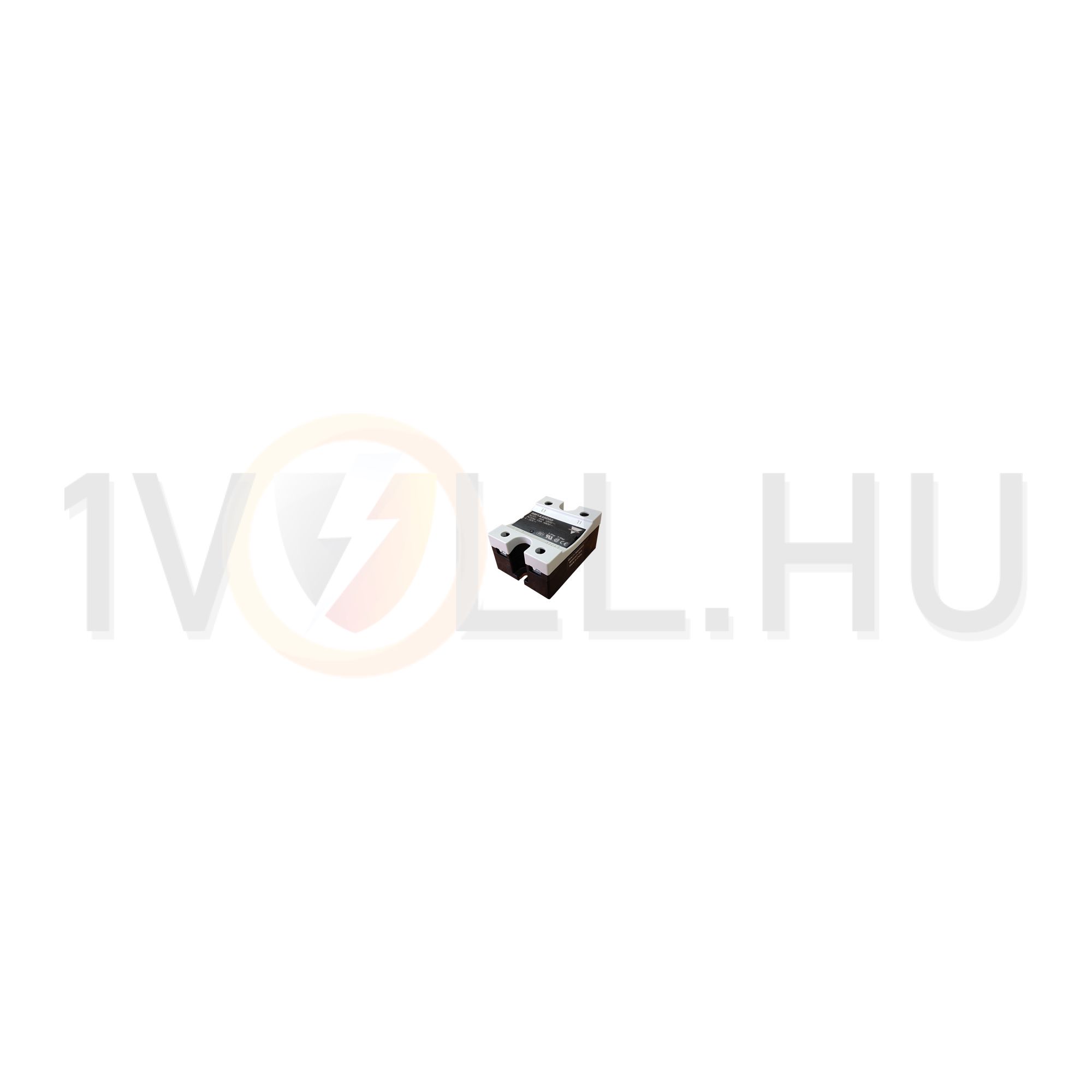 Szilárdtestrelé panelre nullfesz kapcs. 1F 24-265V AC 25A/AC-1 22-48VDC Carlo Gavazzi - RM1A23A25