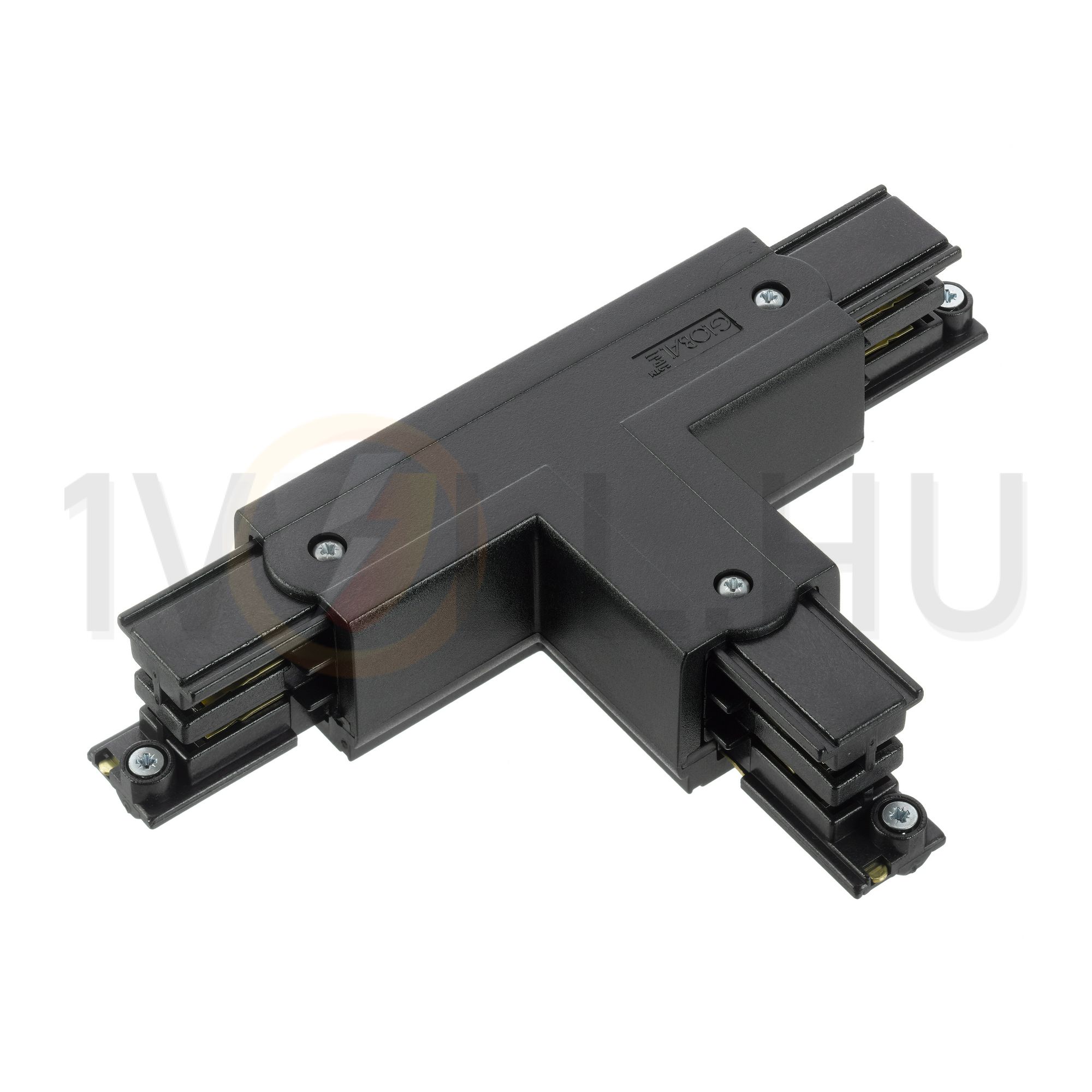 T-elágazó elem 3F világítási sínhez 16A bal 230-400V 3F falonkívüli fekete XTS 37-2 LIVAL - 19170372