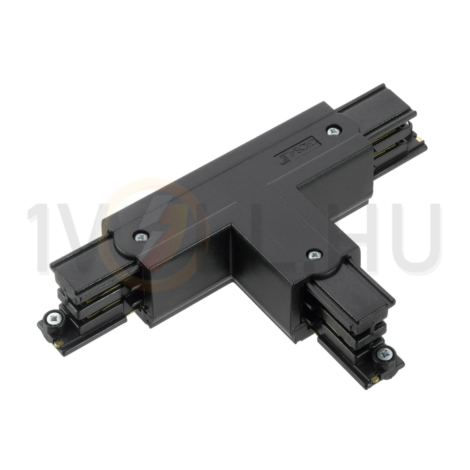 T-elágazó elem 3F világítási sínhez 16A bal 230-400V 3F falonkívüli fekete XTS 39-2 LIVAL - 19170392