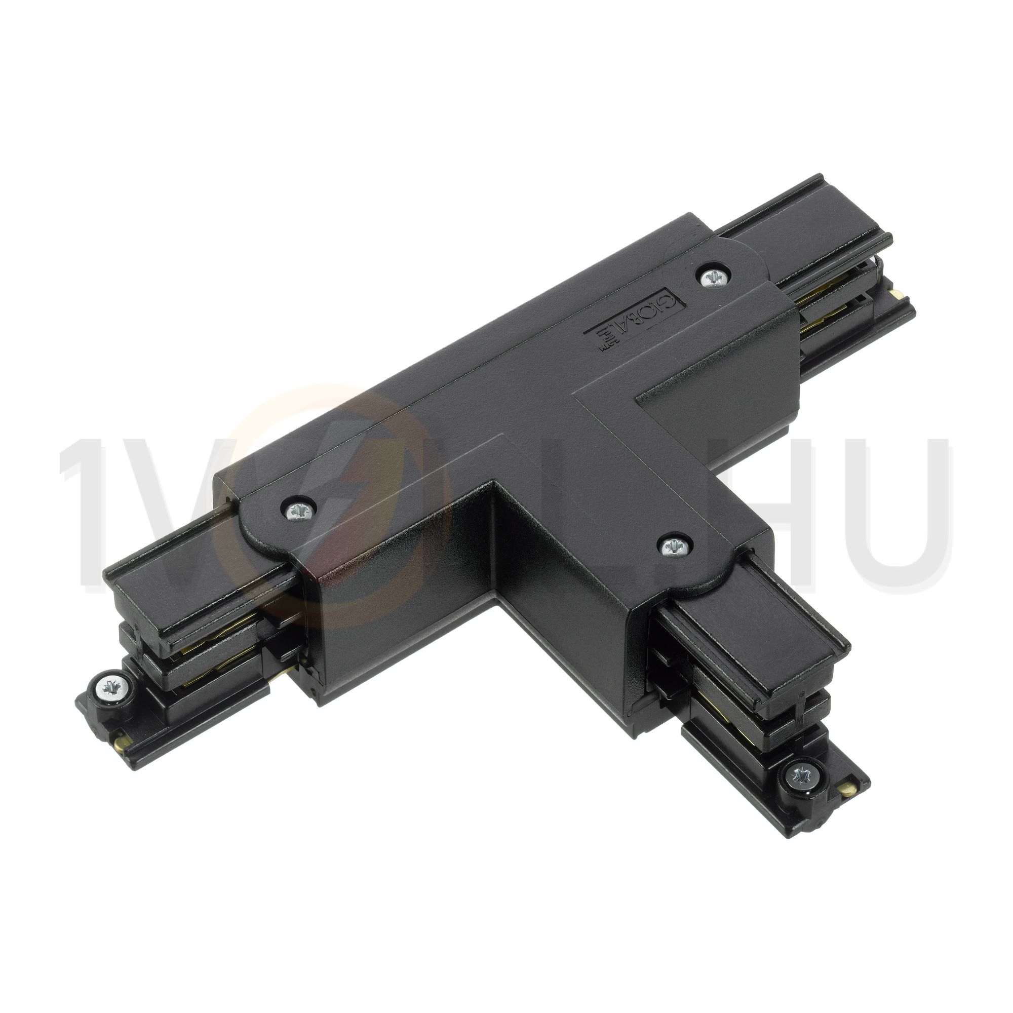 T-elágazó elem 3F világítási sínhez 16A jobb 230-400V 3F falonkívüli fekete XTS 36-2 LIVAL - 19170362