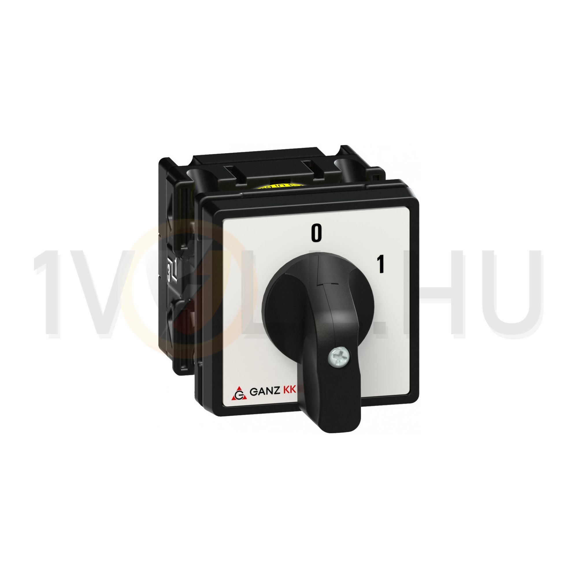 Terhelés 0-1 be-ki kapcsoló 2P 20A ráépíthető KK0-20-6001 Ganz KK - 1AC6001AA00M10