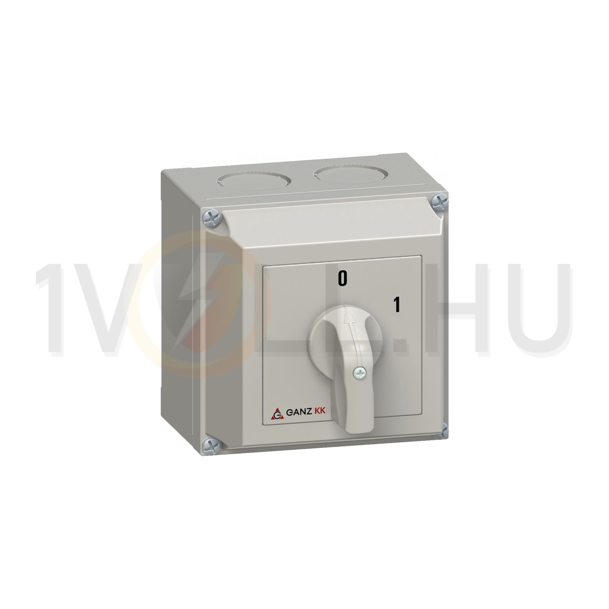 Terhelés be-ki kapcsoló 4P 32A tokozott KKM1-32-6042 Ganz KK - 4AF6042XB00S20