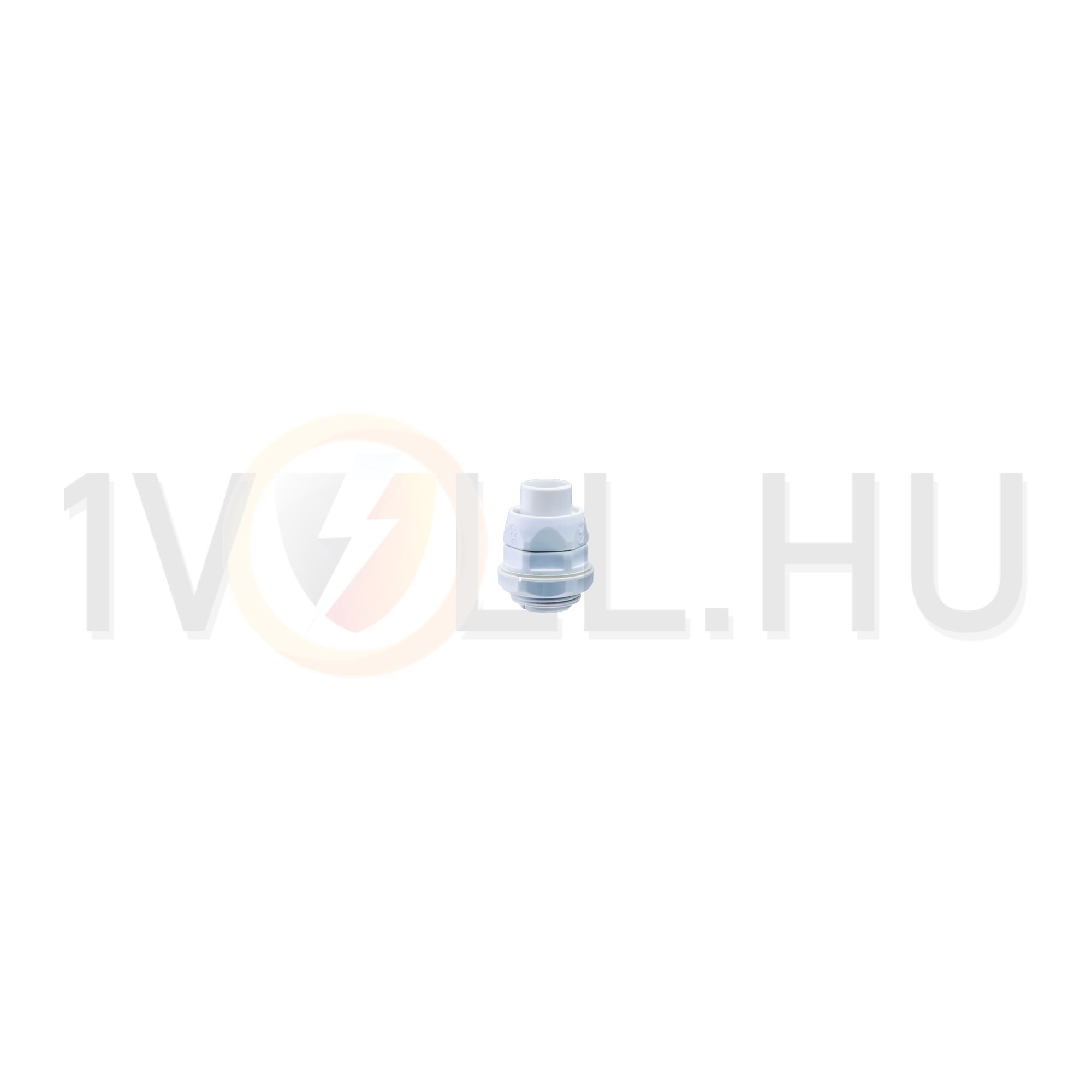 Tömszelence d32mm-Diflex csőhöz elforgó UV-álló 40mm-átmérő M40x1.5 egyenes IP54 szürke DF GEWISS - DX54032