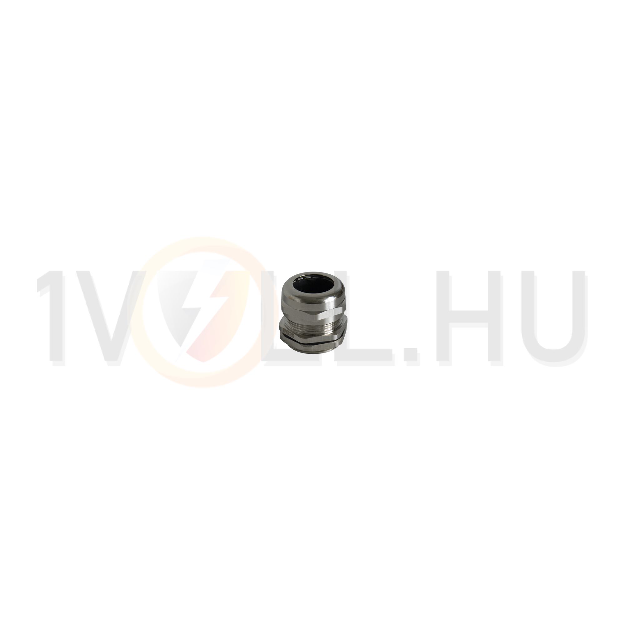 Tömszelence M 50 ellenanyával 32-38mm-kábelátmérőhöz fém nikkelezett Haupa - 250612