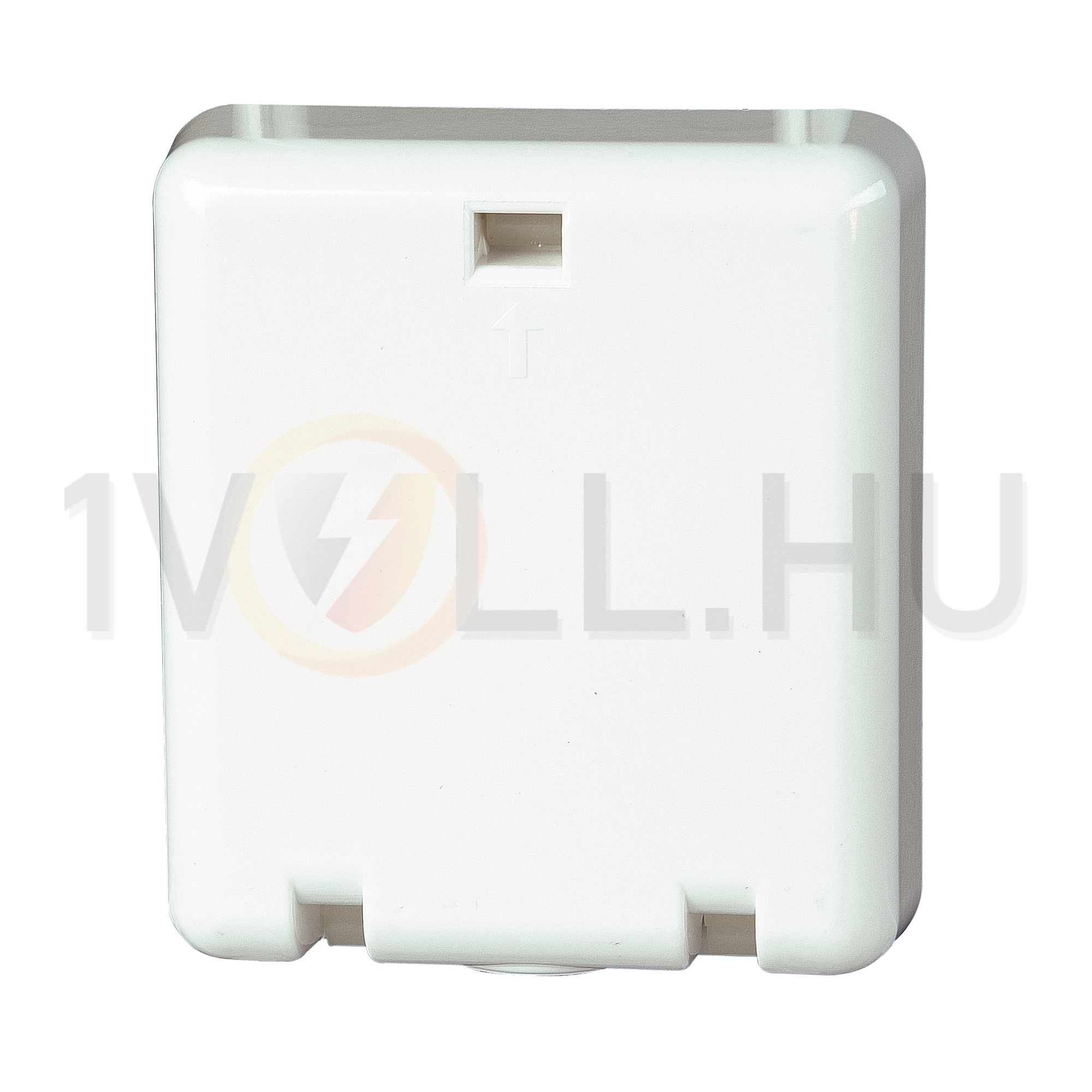 Tűzhelycsatlakozó 5x2.5mm2 rászerelhető/süllyesztett csavaros műanyag fehér IP20 Kopp - 194002002