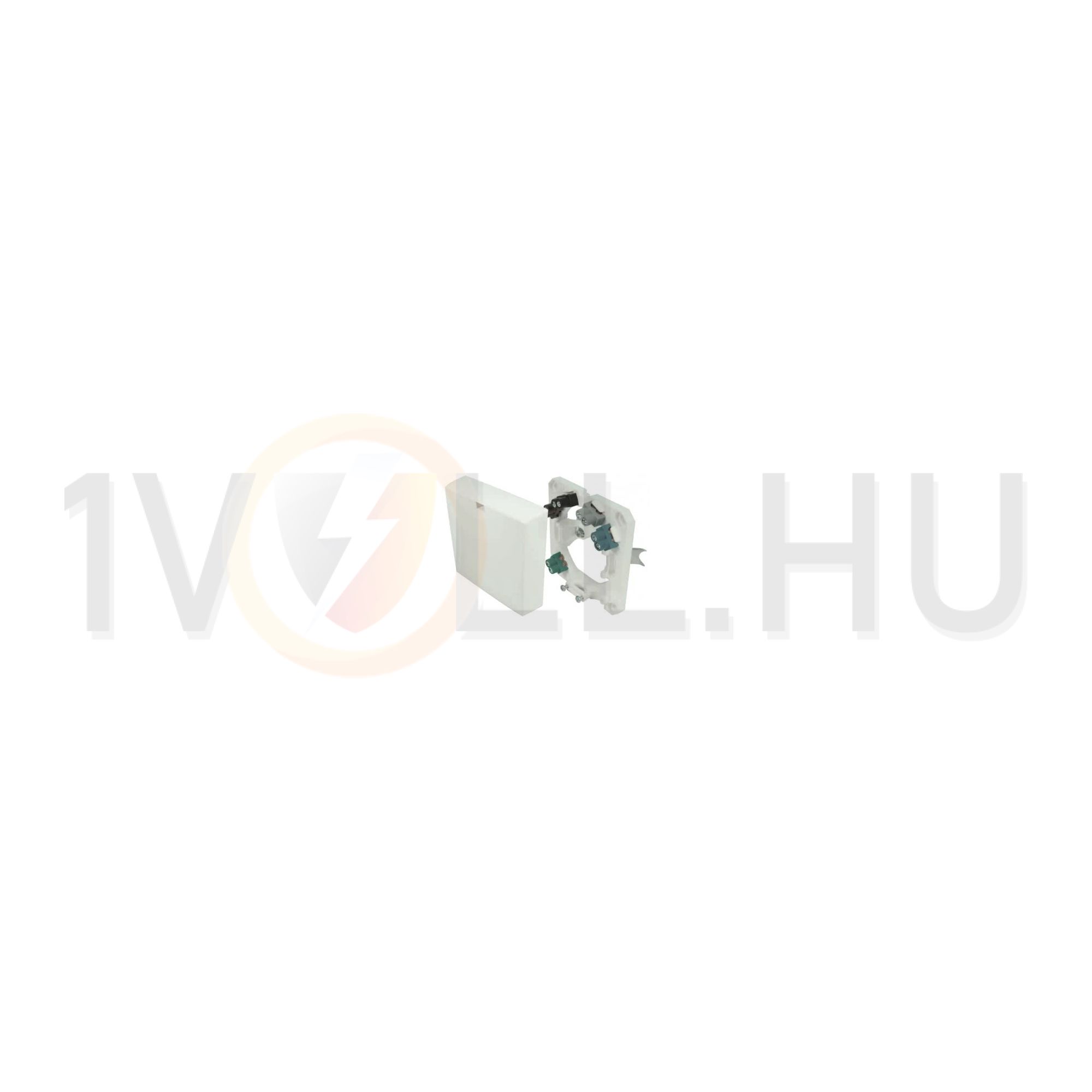 Tűzhelycsatlakozó 5x2.5mm2 rászerelhető/süllyesztett csavaros műanyag fehér IP20 HAD3 Pollmann - 3040115