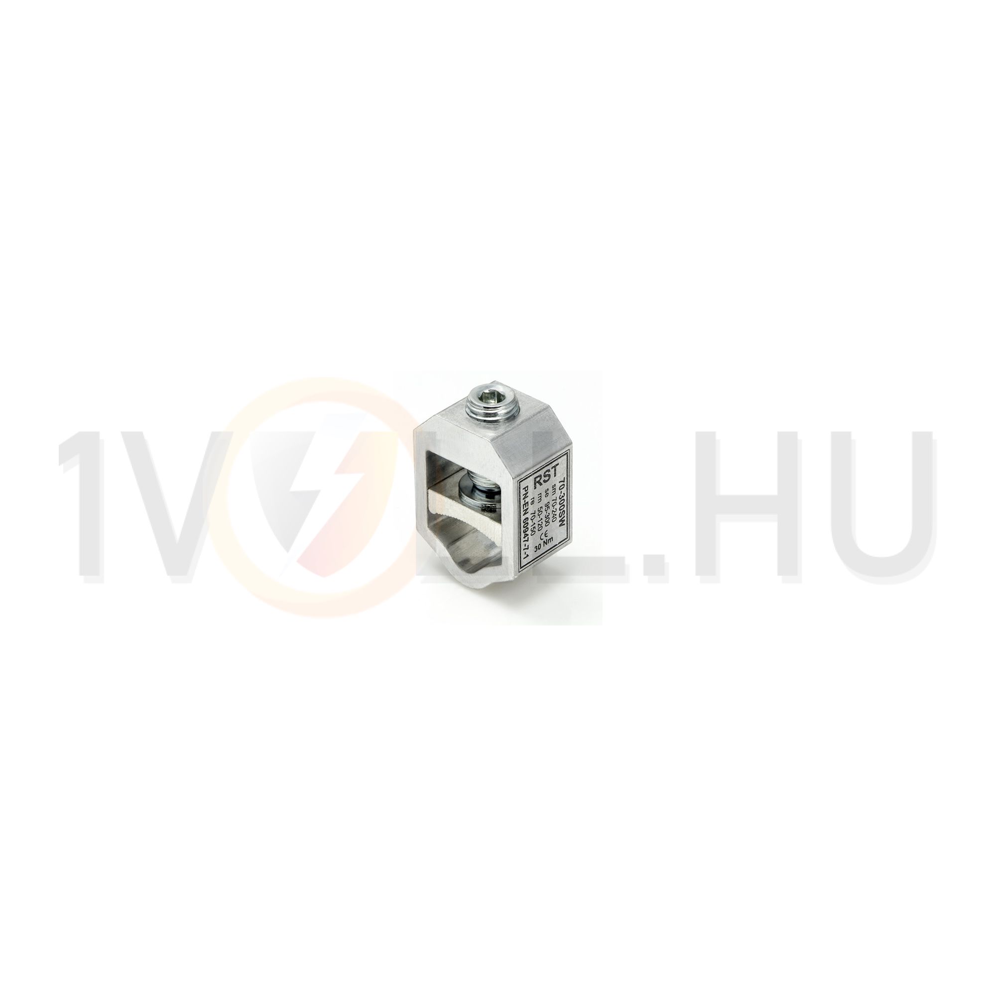 V-kengyel csatlakozó alu/ónozott bronz (AlMgSi) 50-300mm2 35x23x49mm  Apator - 70-300SW