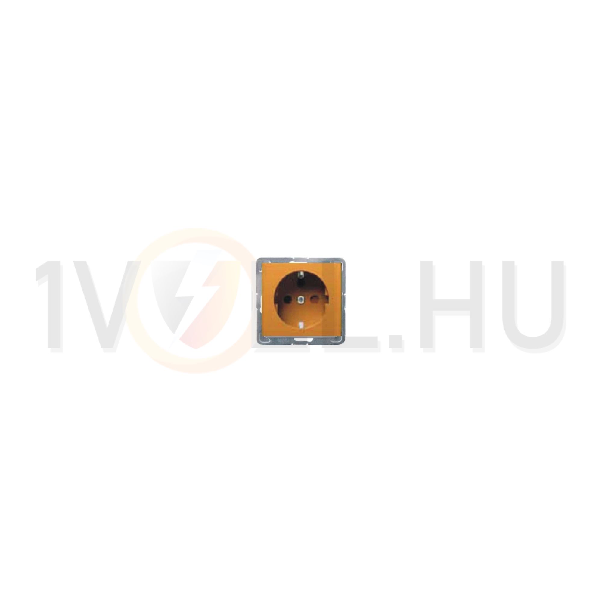 Valena 162 dugalj földelt központi fedlap narancs IP20 süllyesztett csavaros LEGRAND - 774373