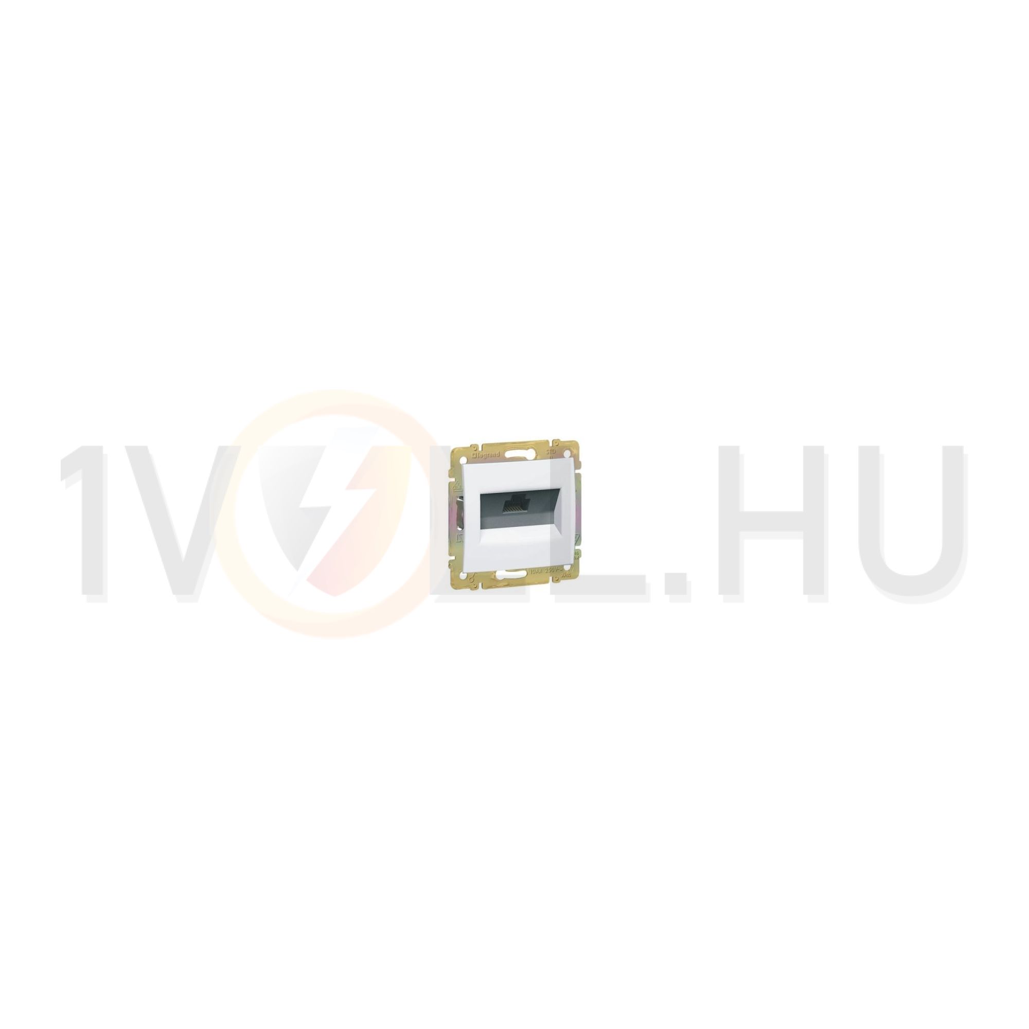Valena adatcsatlakozó dugalj UTP RJ45 8(8) Cat5e fehér LEGRAND - 774230