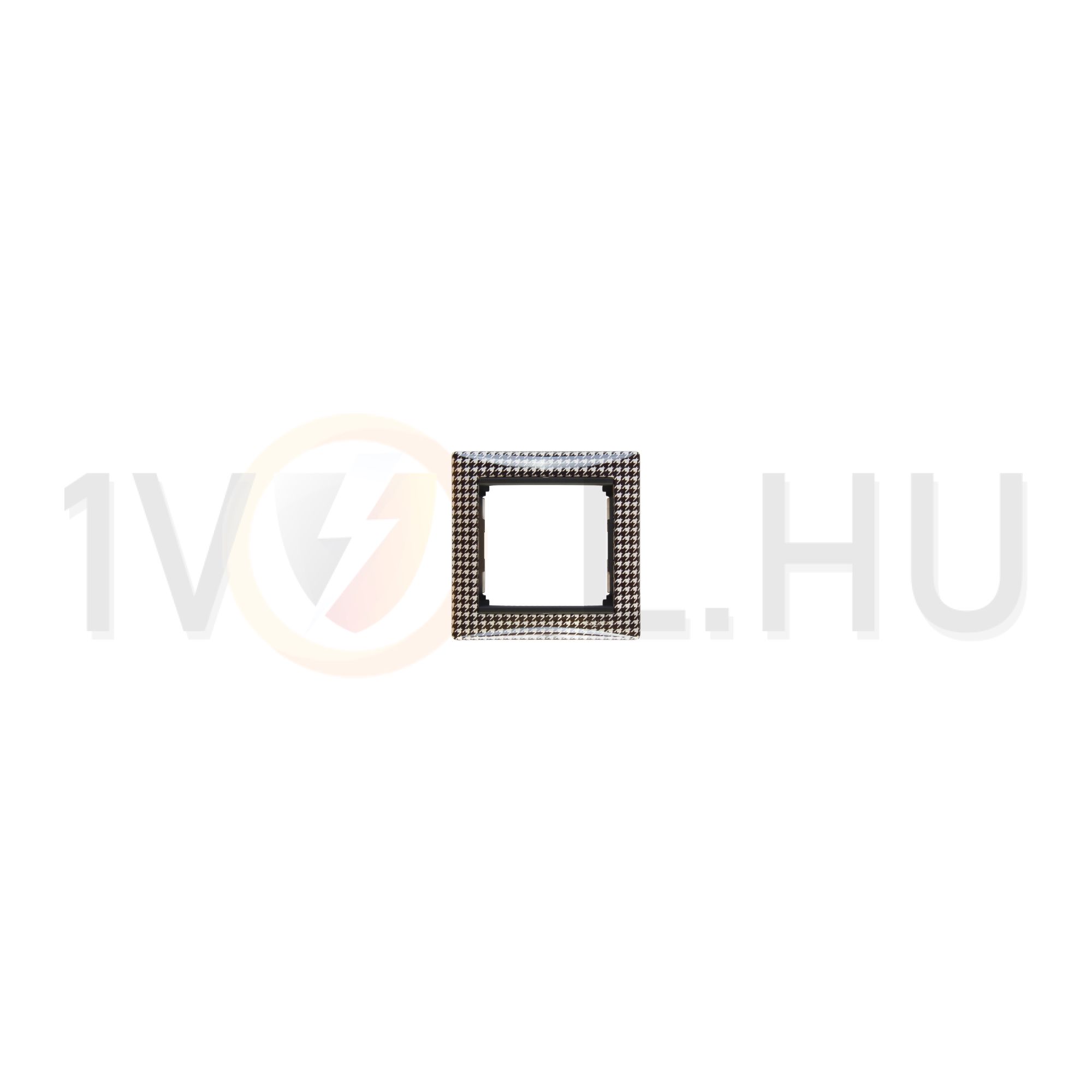 Valena keret 1-es pepita vízszintes műanyag LEGRAND - 770420