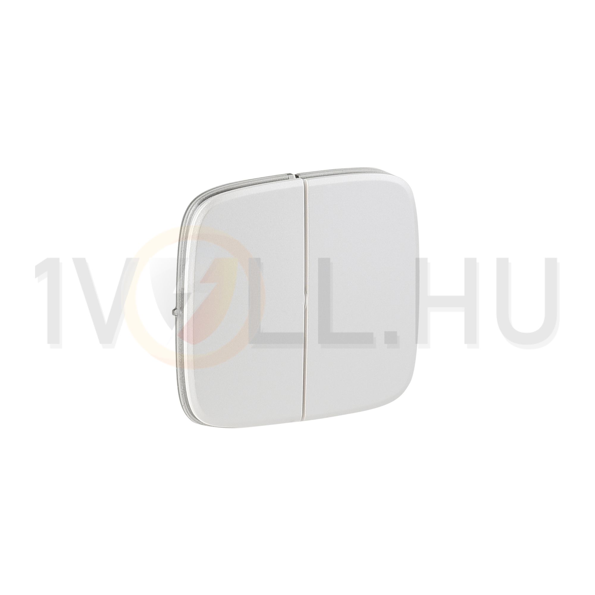 ValenaAllure billentyű gyöngyház kettős kapcs/nyg.-hoz fehér üres-jel IP20 műanyag fényes LEGRAND - 755029