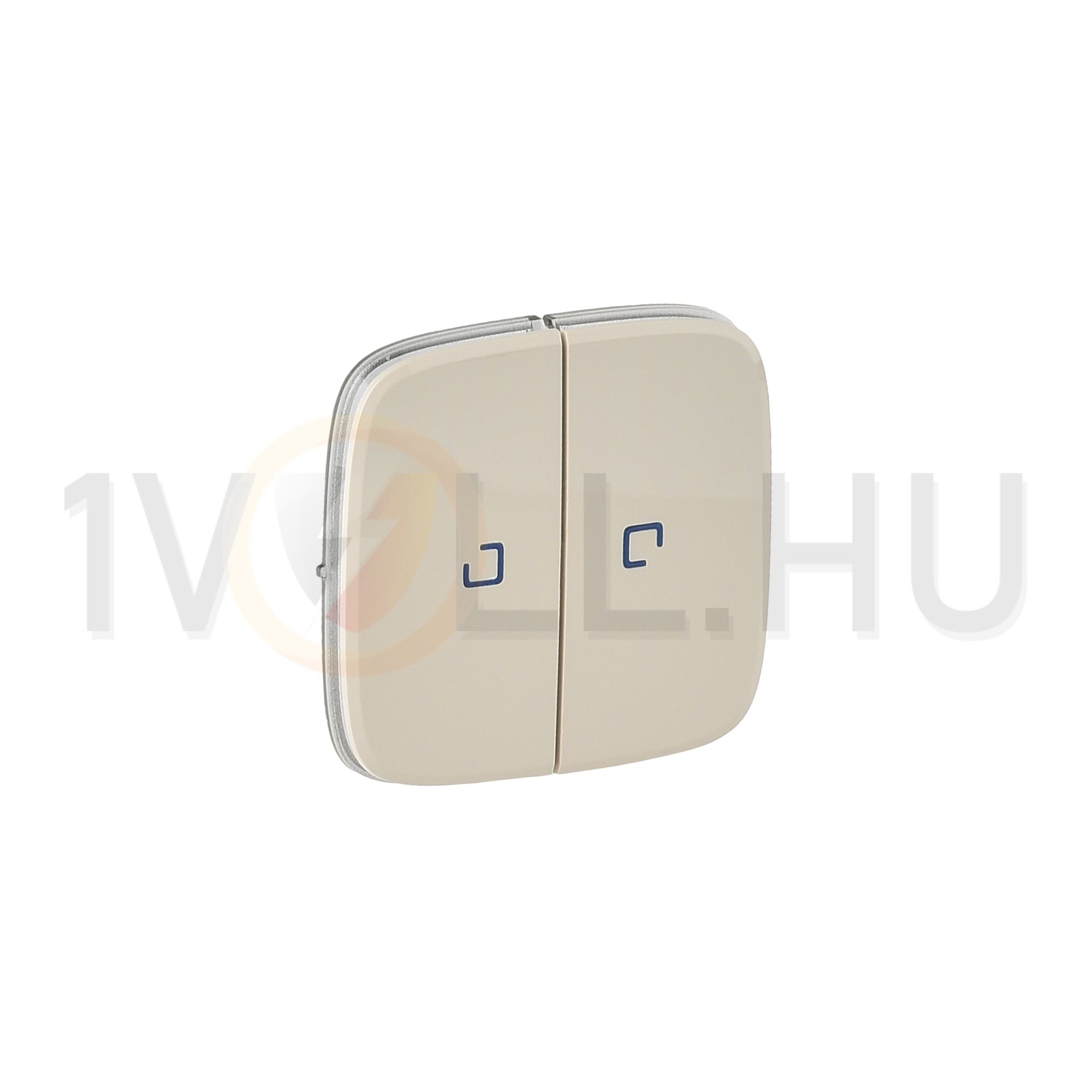 ValenaAllure billentyű kettős kapcs/nyg.-hoz bézs üres-jel jelzőfényes IP20 műanyag LEGRAND - 755226