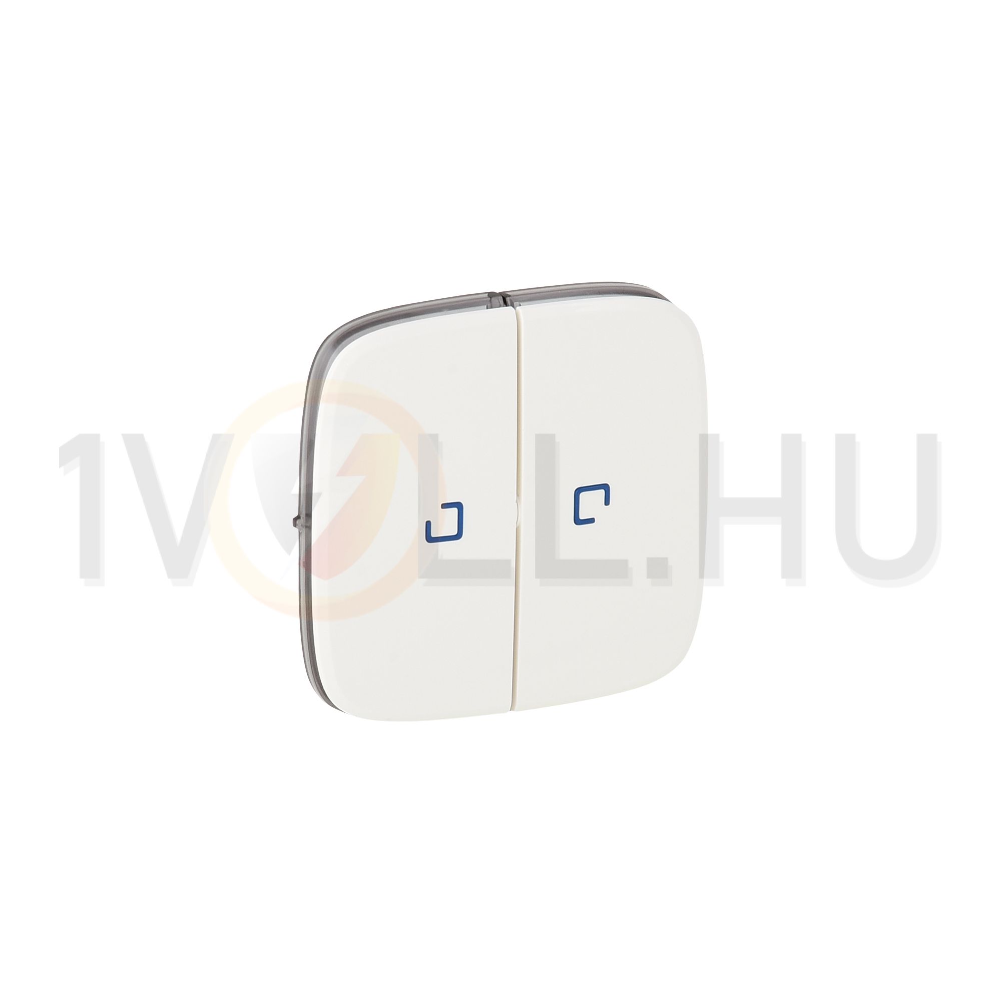 ValenaAllure billentyű kettős kapcs/nyg.-hoz fehér üres-jel jelzőfényes IP20 műanyag LEGRAND - 755225