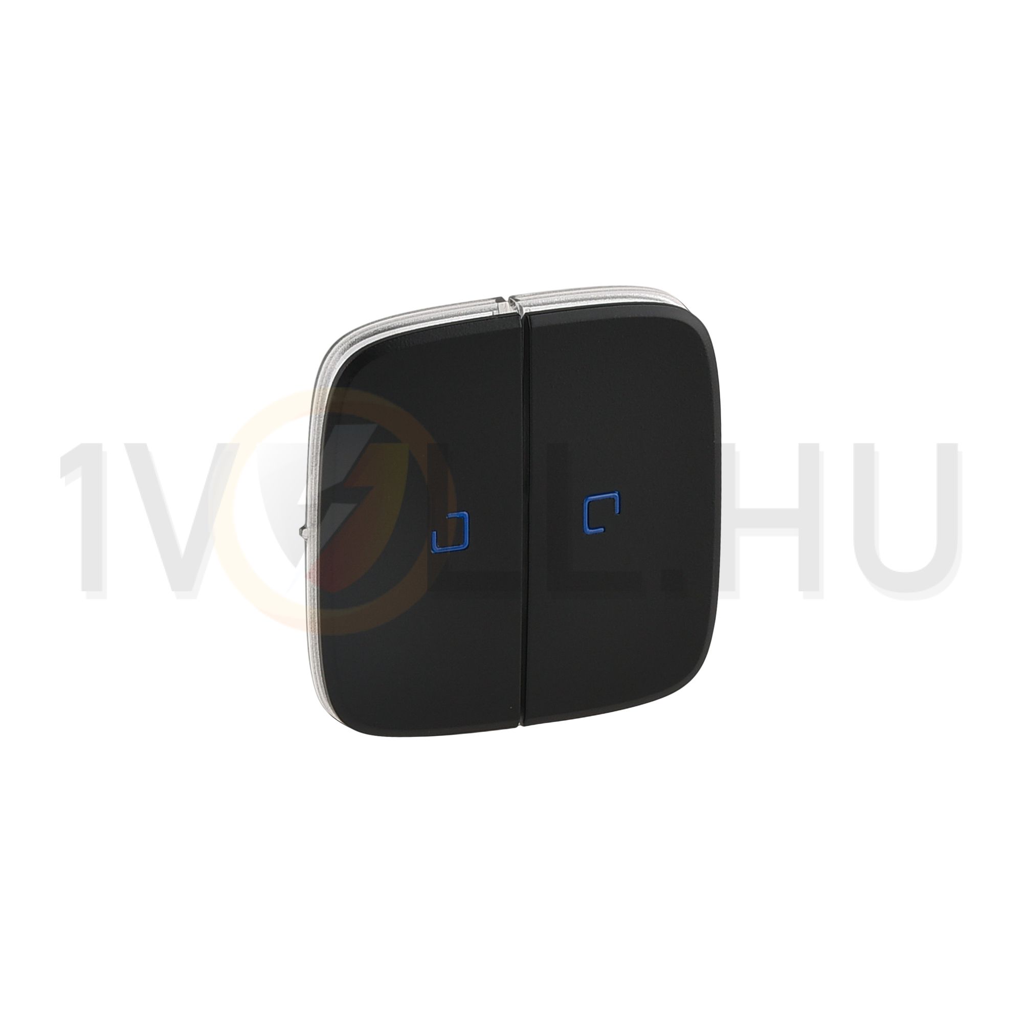 ValenaAllure billentyű kettős kapcs/nyg.-hoz fekete üres-jel jelzőfényes IP20 műanyag LEGRAND - 755228