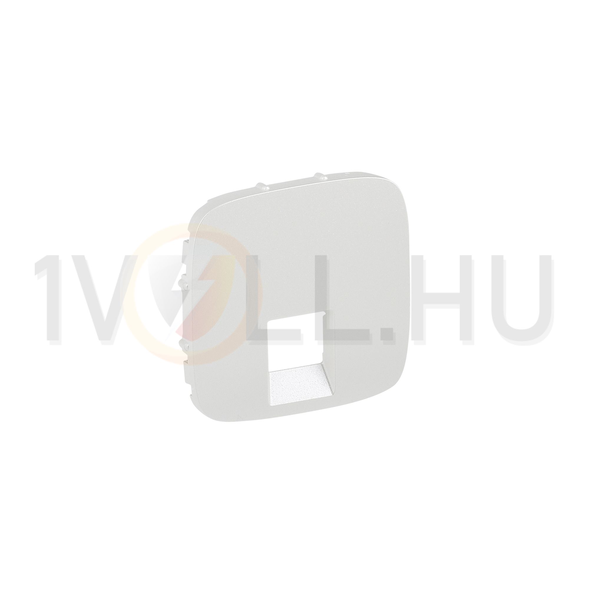 ValenaAllure fedlap RJ45/RJ11 adatcsatlakozóhoz műanyag címketartó nélkül gyöngyház LEGRAND - 755419
