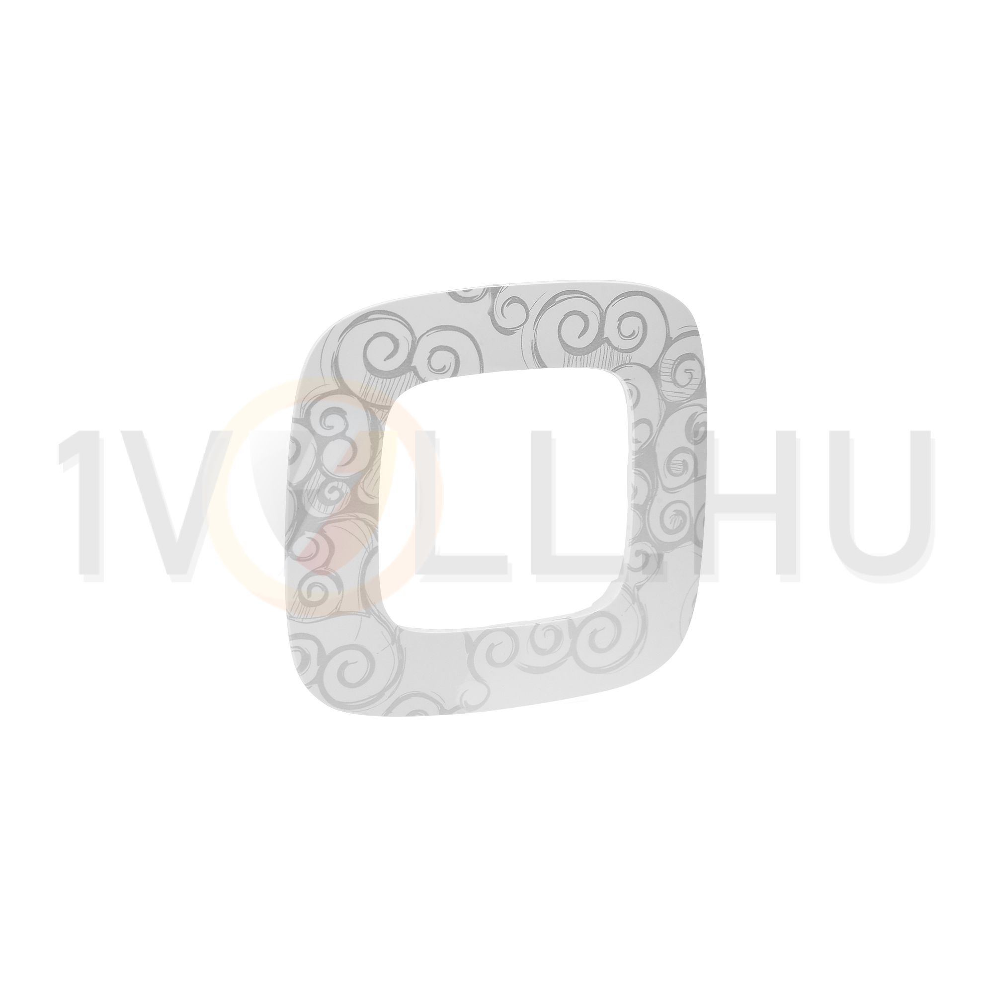 ValenaAllure keret 1-es króm dekor vízszintes és függőleges műanyag LEGRAND - 754341