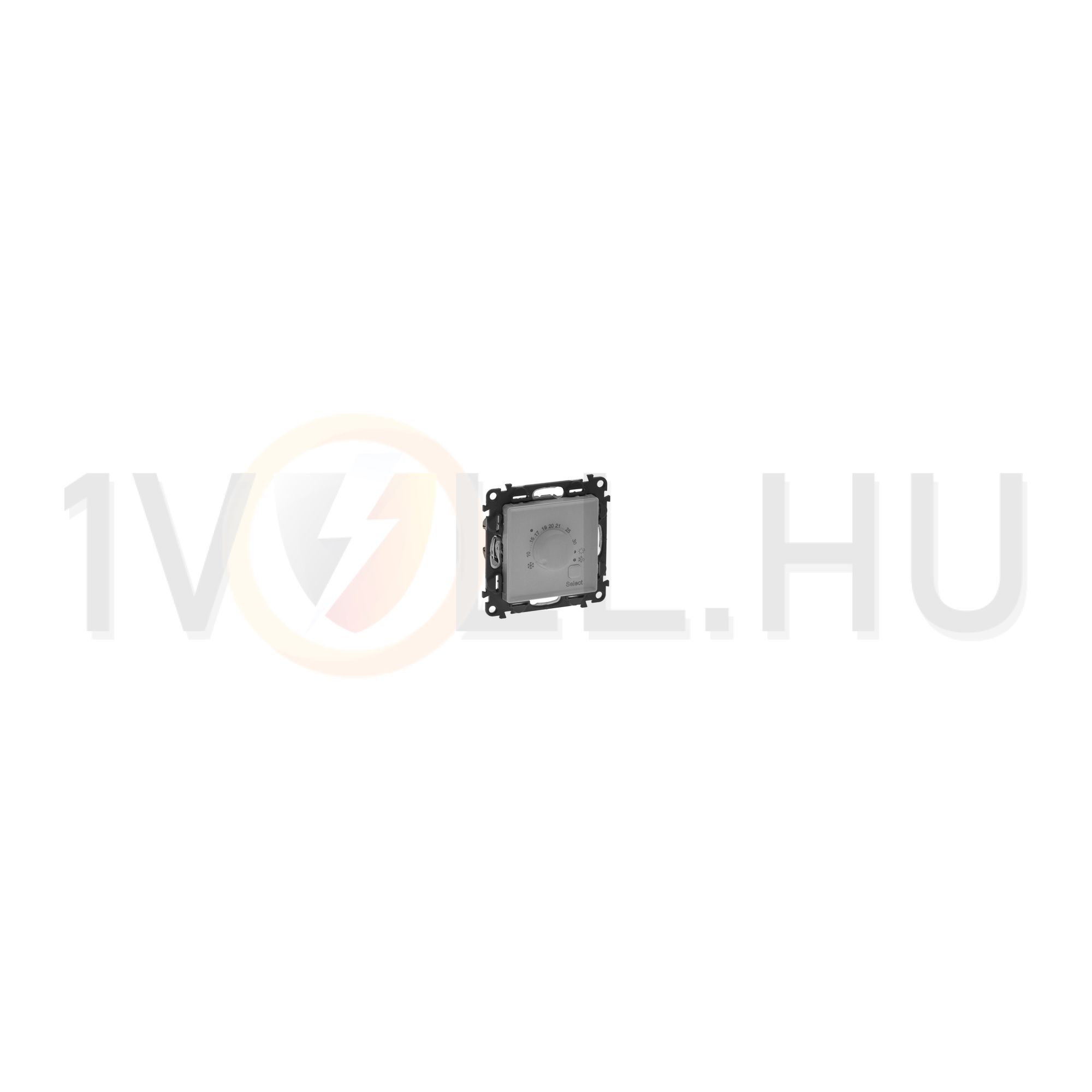 ValenaLife szobatermosztát LCD alumínium digitális 7-30°C 8A 250V elektronikus LEGRAND - 752333