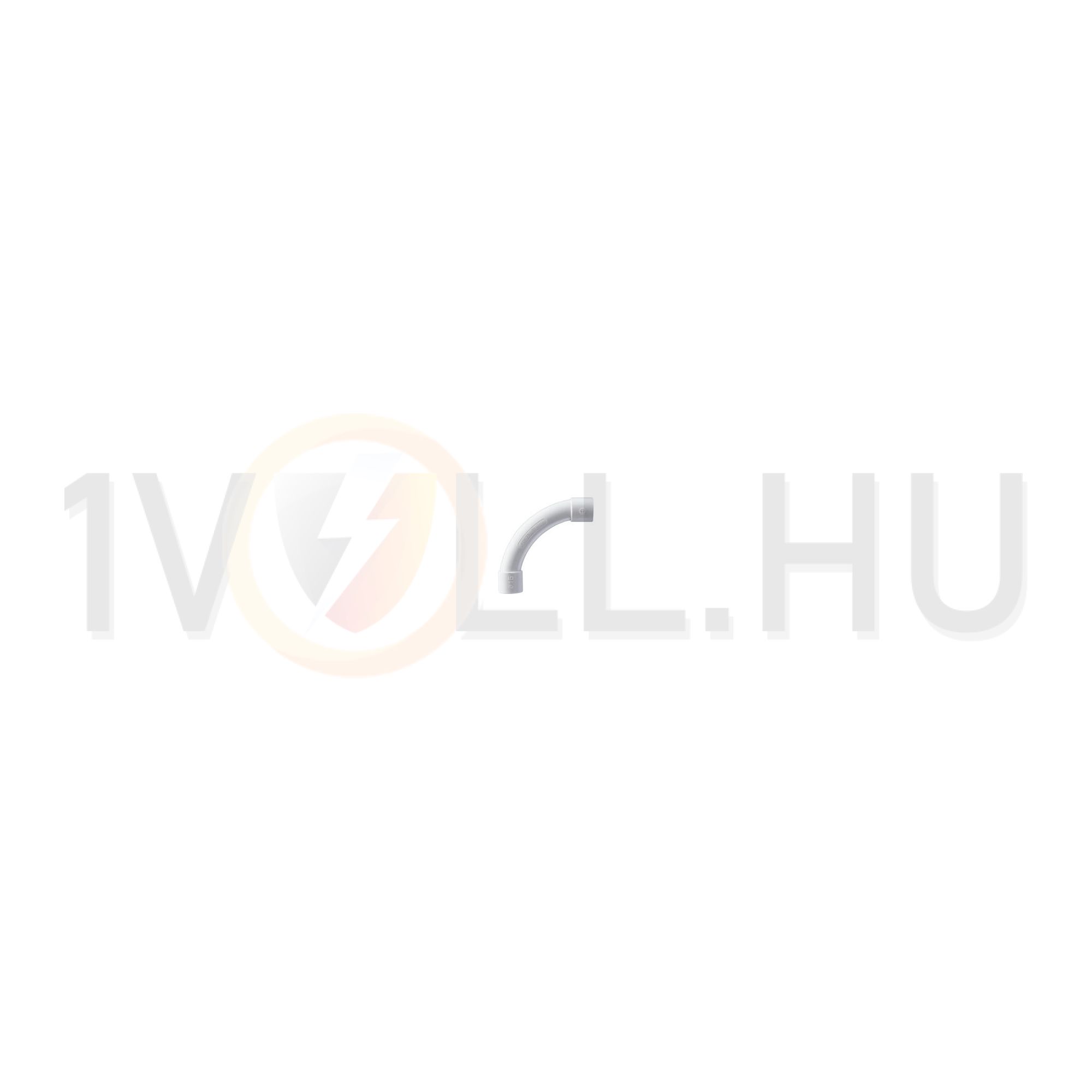 Védőcső könyök MÜII UV-álló 90° 16mm-csőátmérőhöz összedugható műanyag szürke RK GW FIT GEWISS - DX40116