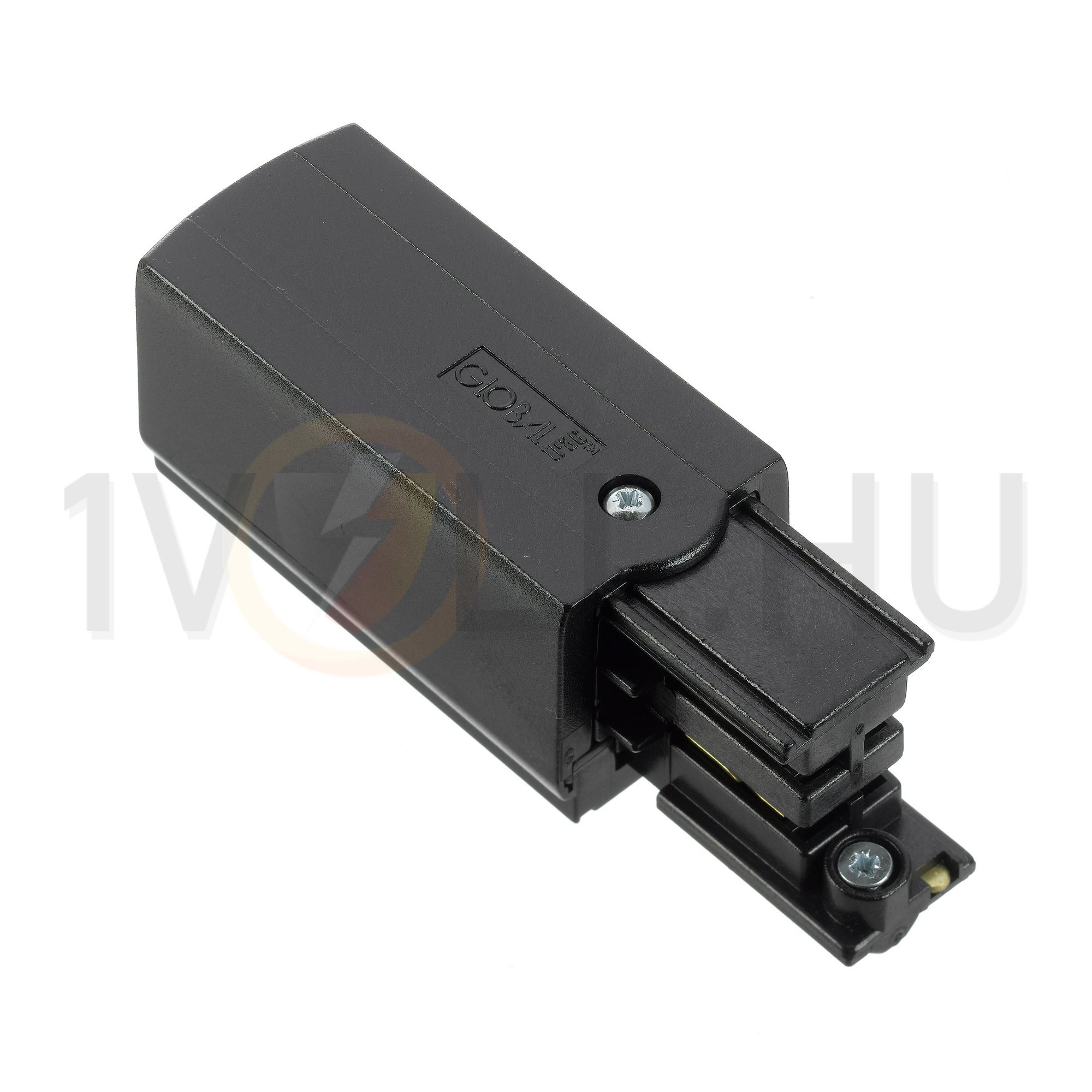 Végbetáp 3F világítási sínhez 16A bal 230-400V 3F falonkívüli fekete alumínium XTS 11-2 LIVAL - 19170112