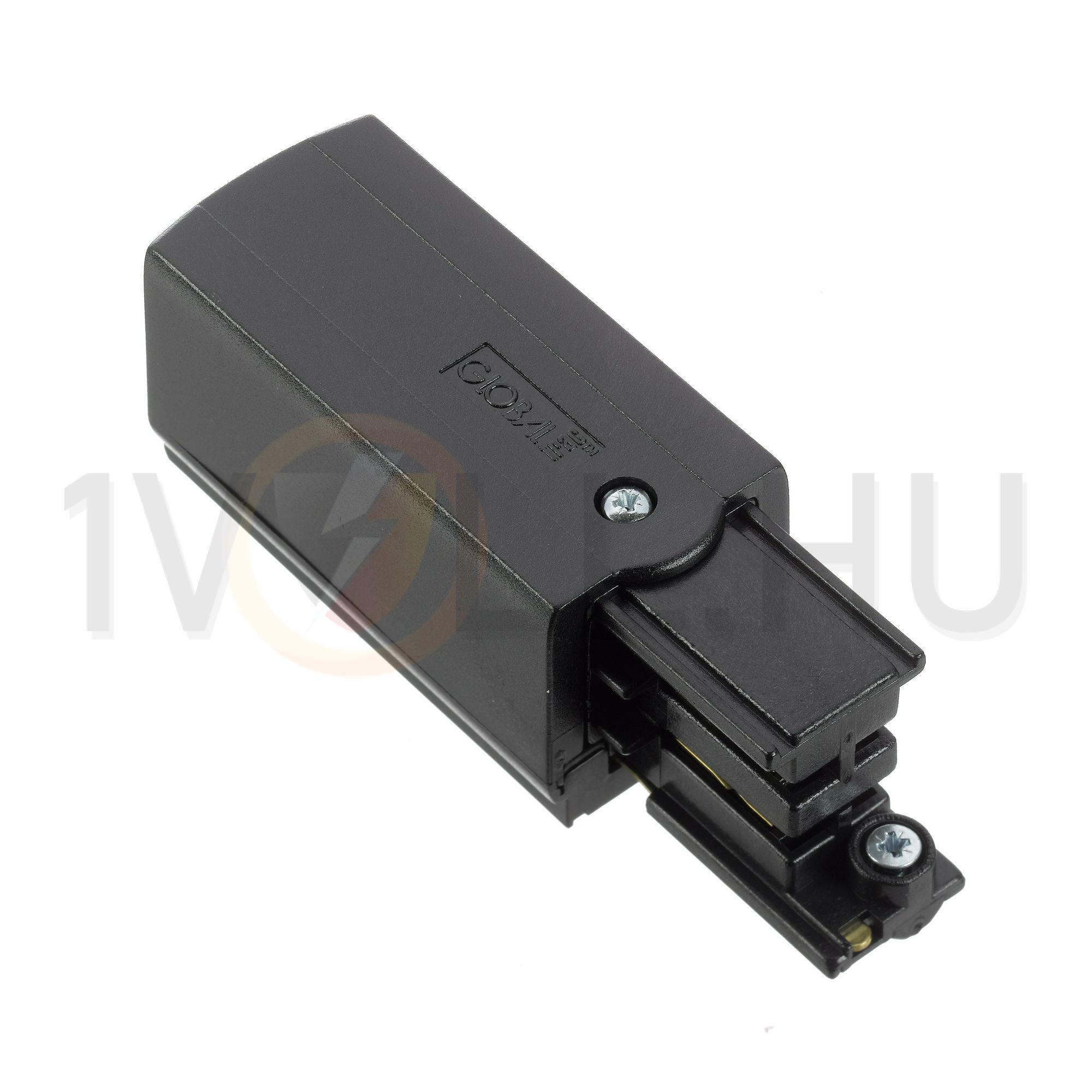 Végbetáp 3F világítási sínhez 16A jobb 230-400V 3F falonkívüli fekete alumínium XTS 12-2 LIVAL - 19170122