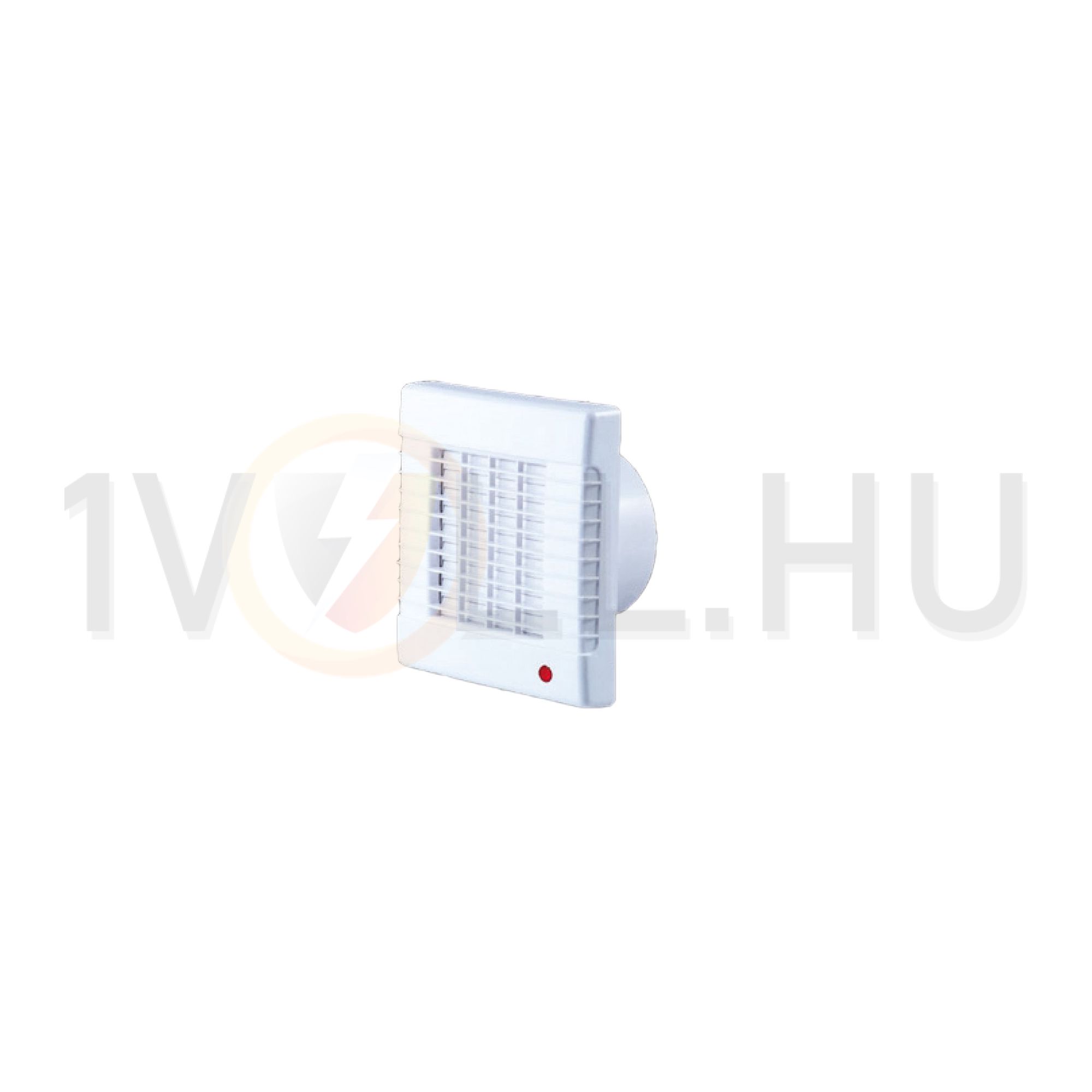 Ventilátor golyóscsapágy időzítő páraérzékelő aut.zsalu IP24 100mm csőre 98m3/h 100AZTHL SIKU - 27944