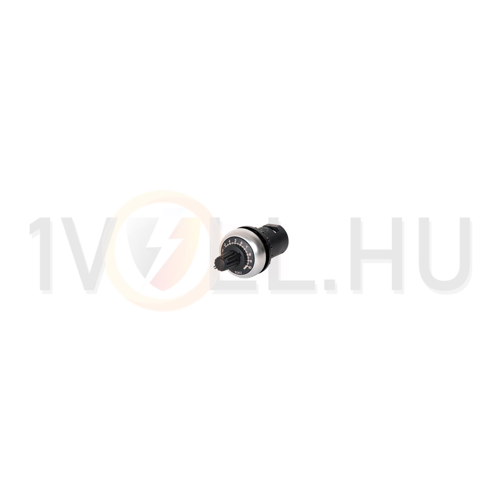 Vezérlési potenciométer 0.5W 22mm-átmérő csavaros-csatlakozás IP66 M22-R2K2 EATON - 171157