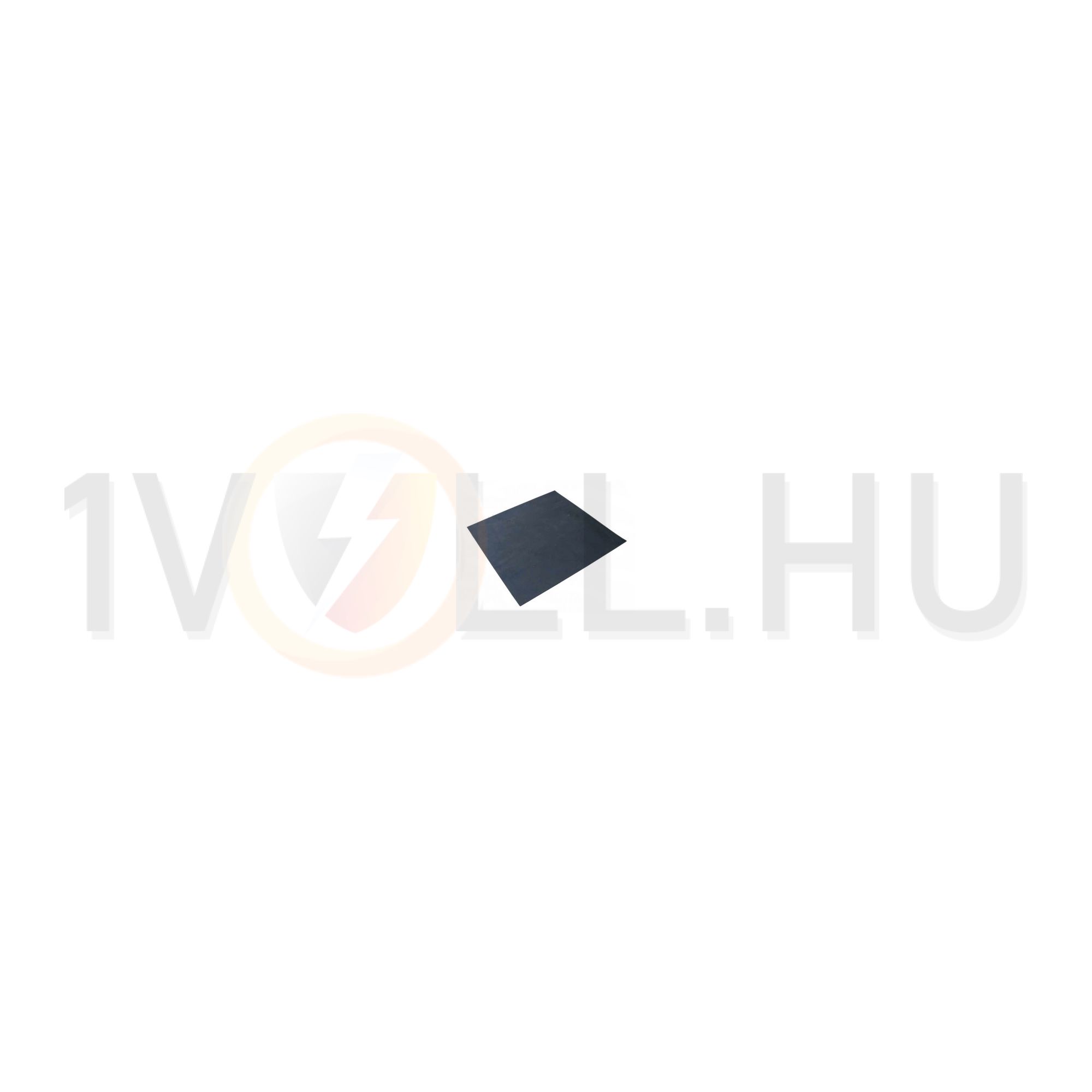 Villámvédelmi szigetelő talplemez PP PE 600x600mm 120kV kezeletlen műanyag VI J.PRÖPSTER - 999060