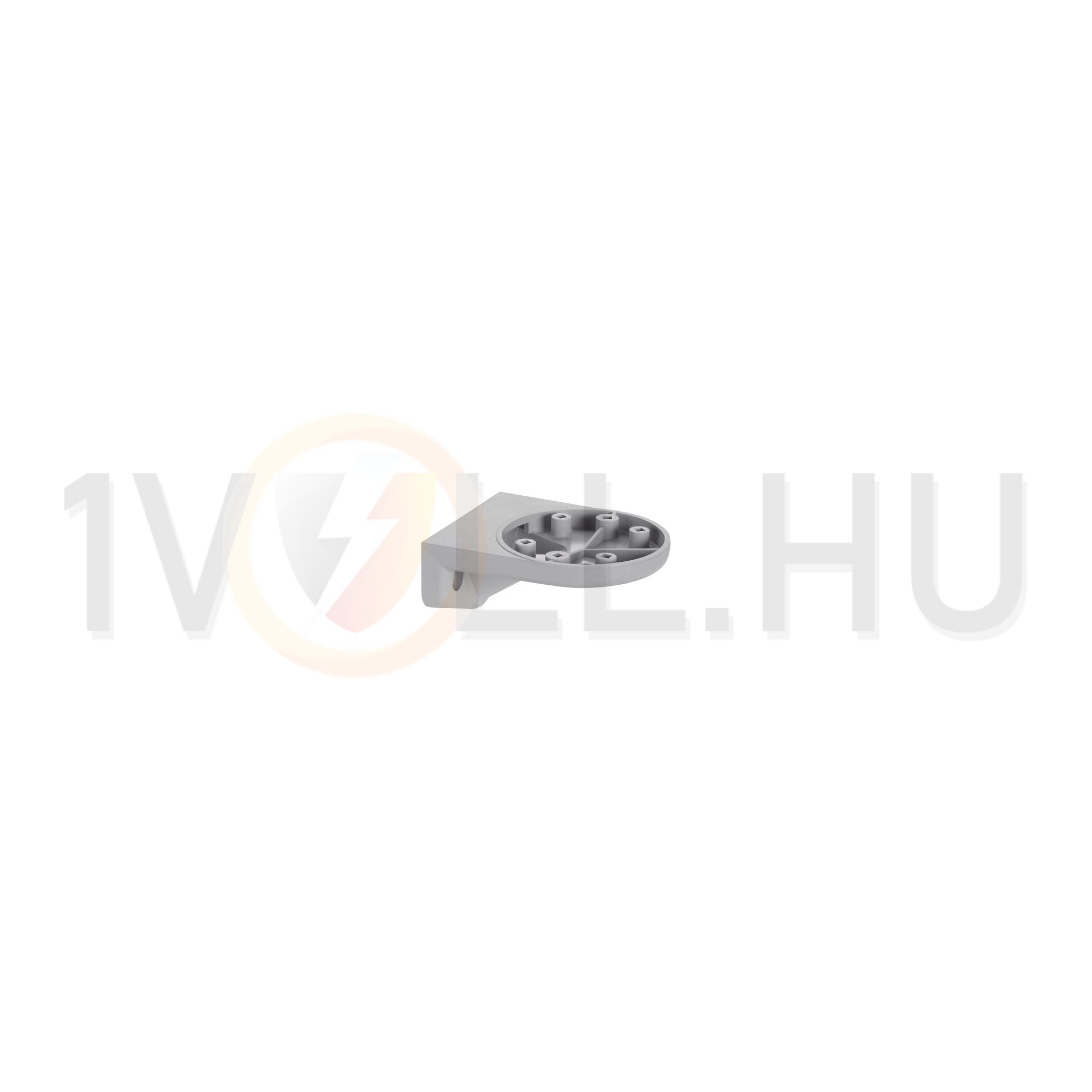 Jelzőoszlop fali tartó szürke fali szerelés WERMA - 96000055