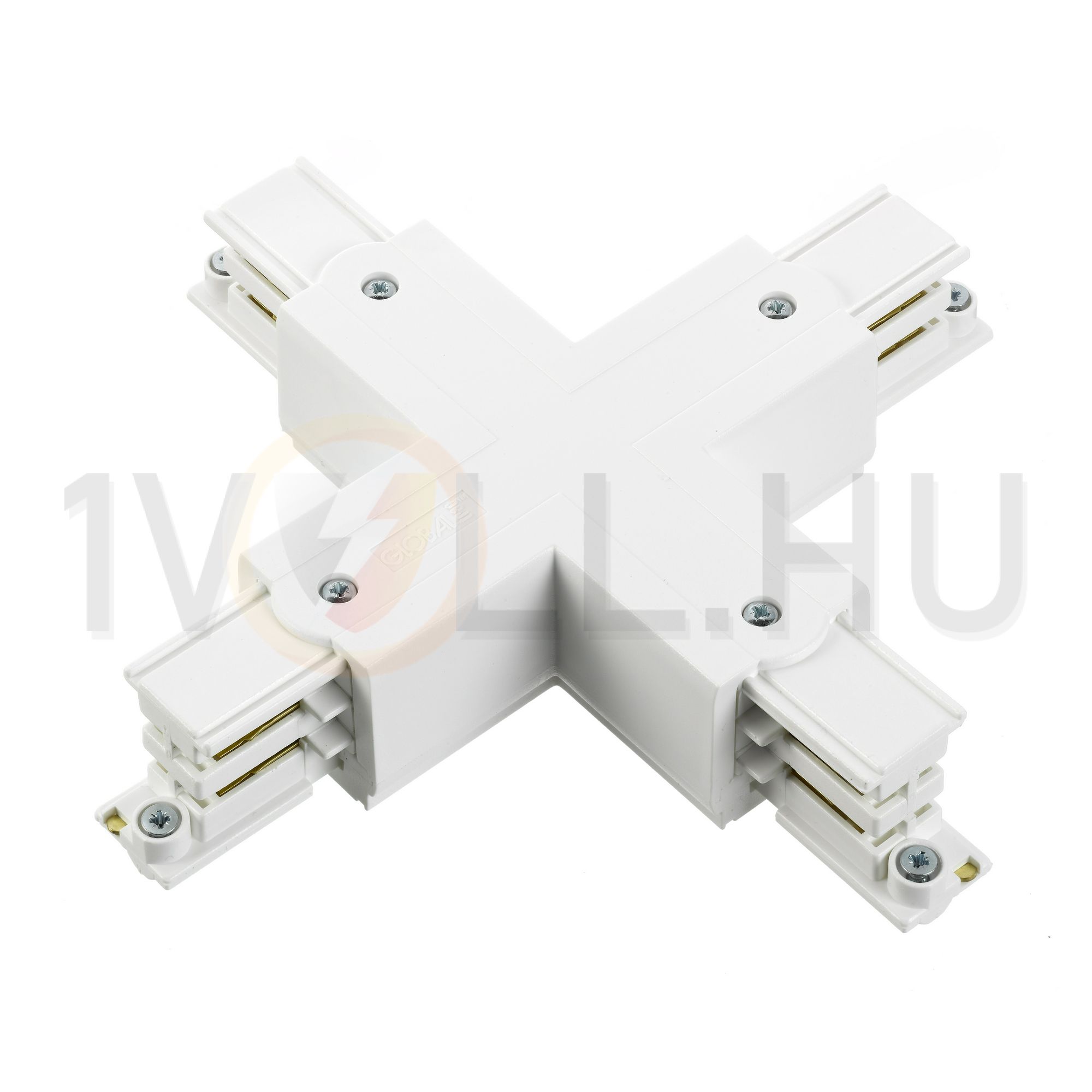 X-elágazó elem 3F világítási sínhez 16A 230-400V 3F falonkívüli fehér alumínium XTS 38-3 LIVAL - 19170383