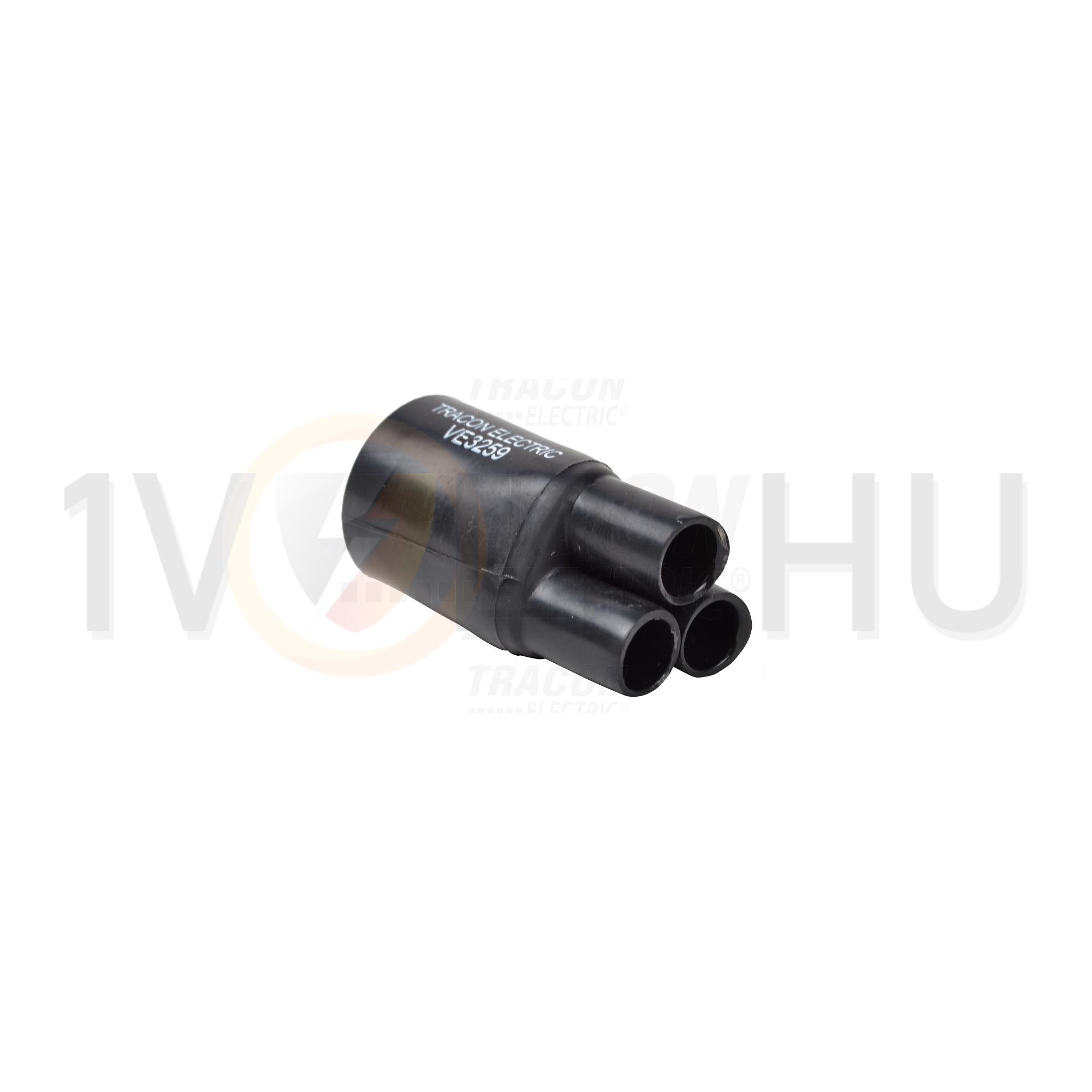 Zsugor végelzáró 3-eres kábelhez 2,5-10mm2 TRACON - VE3259