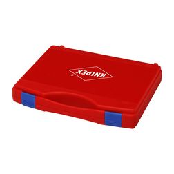 Szerszámtáska kemény üres koffer műanyag 275mm x 340mm x 56mm RED KNIPEX - 002115LE