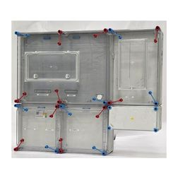 1/3F mérőszekrény 1xM63.80A+1xV32A+1xH63.80A szabadvezetéki 3M HB333KSZ-U1(HEN25.E205) Hensel - 1091993