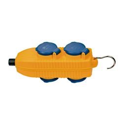 16A/230V dugaszoló elosztó 16A/230V 4x16A2P+E/230V műanyag függeszthető IP44 Powerblock LECTRA - 1081070010