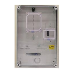 3F mérőmodul csoportos M63A alacsony fedél+szellőző 1-szintes 1M PVT 3045 Fm-CS-U Csatári Plast - CSP24.t158