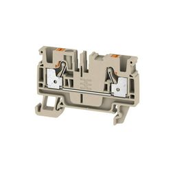 TS35 1-szintes 32A 0.5-4mm2 bézs dugaszolós A2C 4 Weidmüller - 2051180000