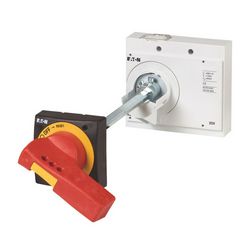 Ajtókuplung forgató hajtás teljesítménymegszakítóhoz piros vészleállító zárható NZM4-XTVDVR EATON - 266618