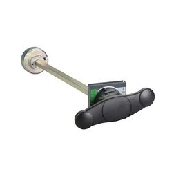 Ajtókuplung forgatókar INS320-630-hoz fekete tengellyel zárható Schneider - 31052