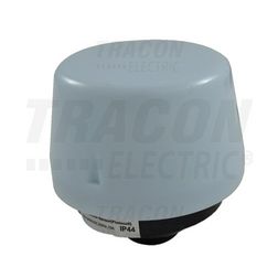 Alkonykapcsoló falra kültér 5-50lx 1z 300W falonkívüli műanyag fehér TRACON - ALK-OUT