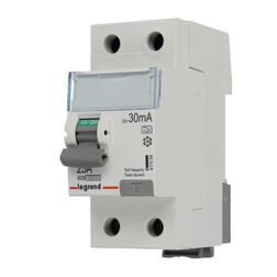 Áram-védőkapcsoló (Fi-relé) analóg 1P+N 25A 30mA A-típus 10kA TX3 LEGRAND - 411559