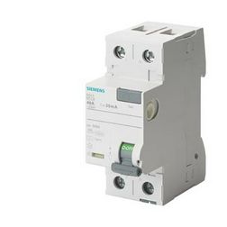 Áram-védőkapcsoló (Fi-relé) analóg 1P+N 40A 30mA A-típus 10kA SENTRON SIEMENS - 5SV3314-6