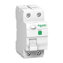 Áram-védőkapcsoló (Fi-relé) analóg 2P 40A 30mA A-típus 6kA Resi9 R Schneider - R9R01240