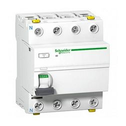 Áram-védőkapcsoló (Fi-relé) analóg 4P 63A 30mA AC-típus 10kA Acti9 iID Schneider - A9R70463